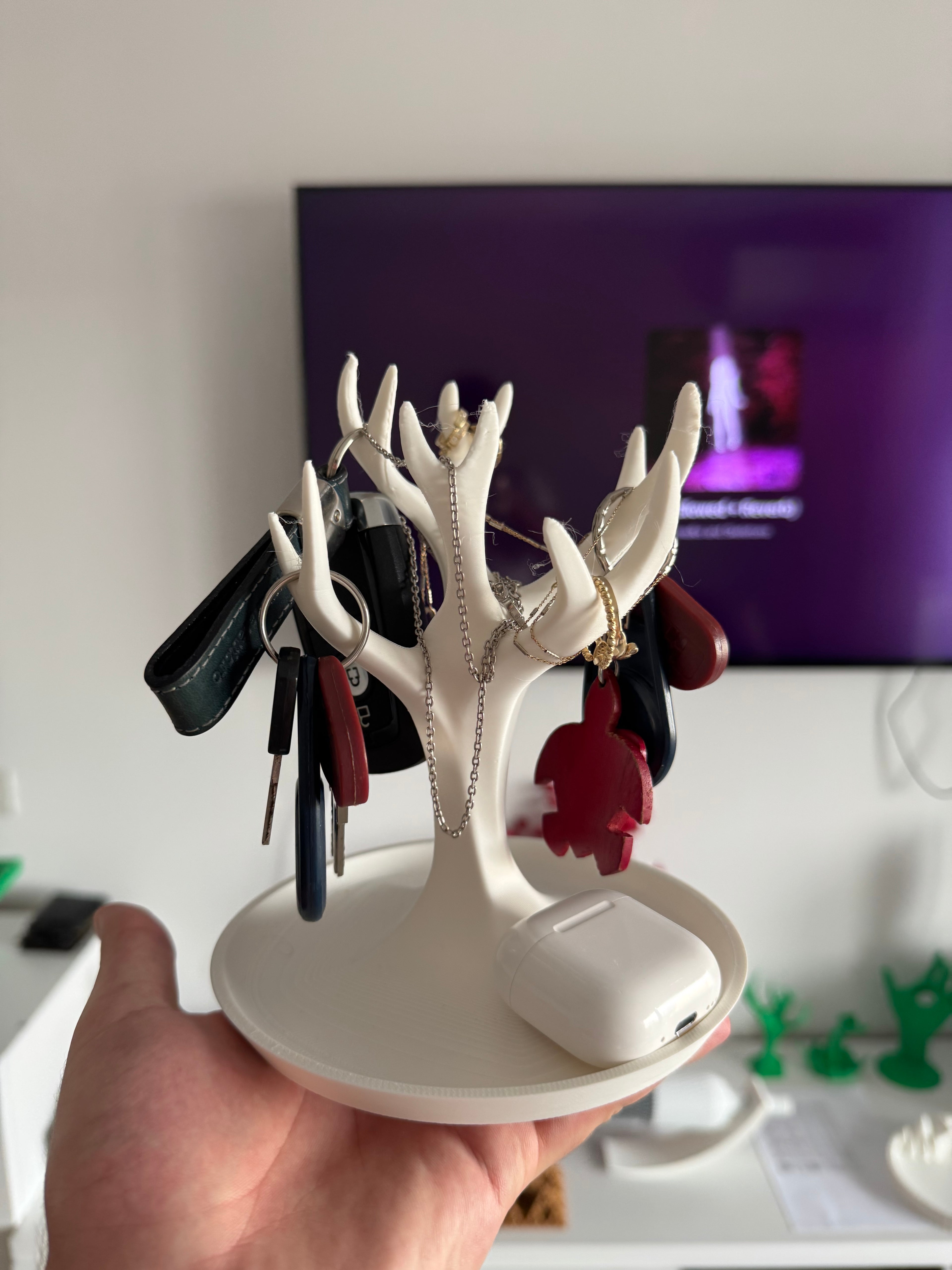 Antler Tree Key & Jewelry Holder