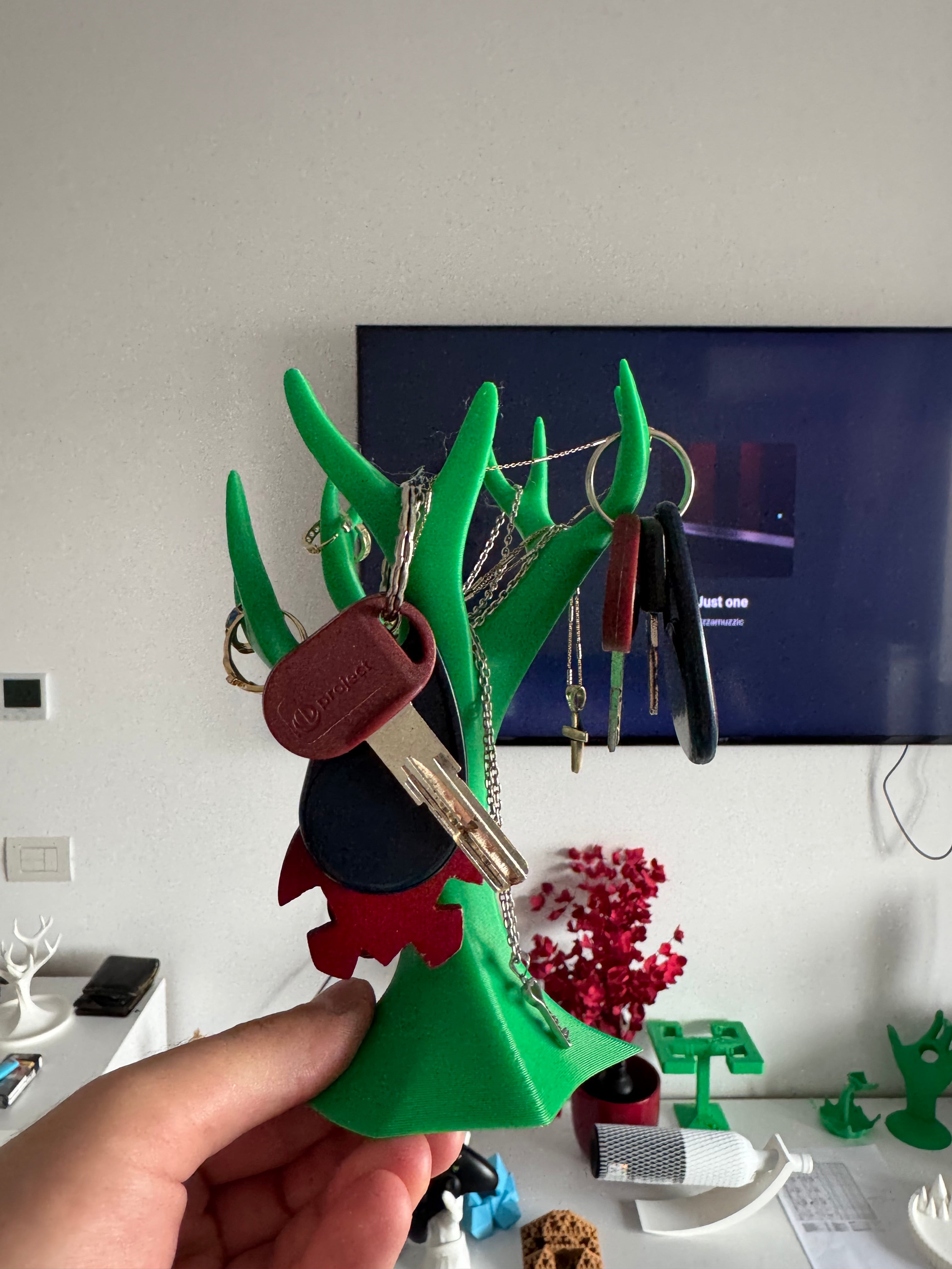 Antler Tree Key & Jewelry Stand