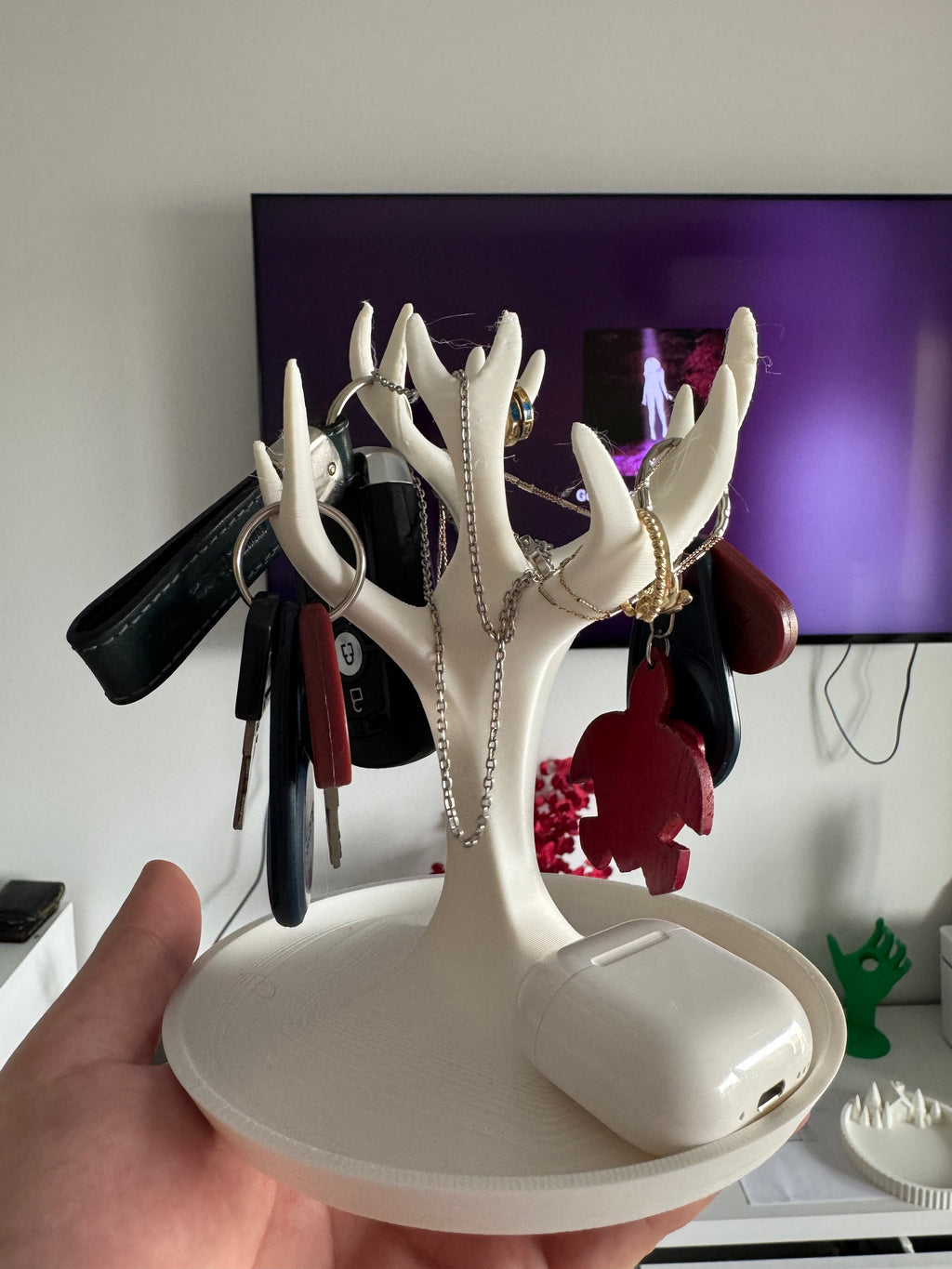 Antler Tree Key & Jewelry Holder