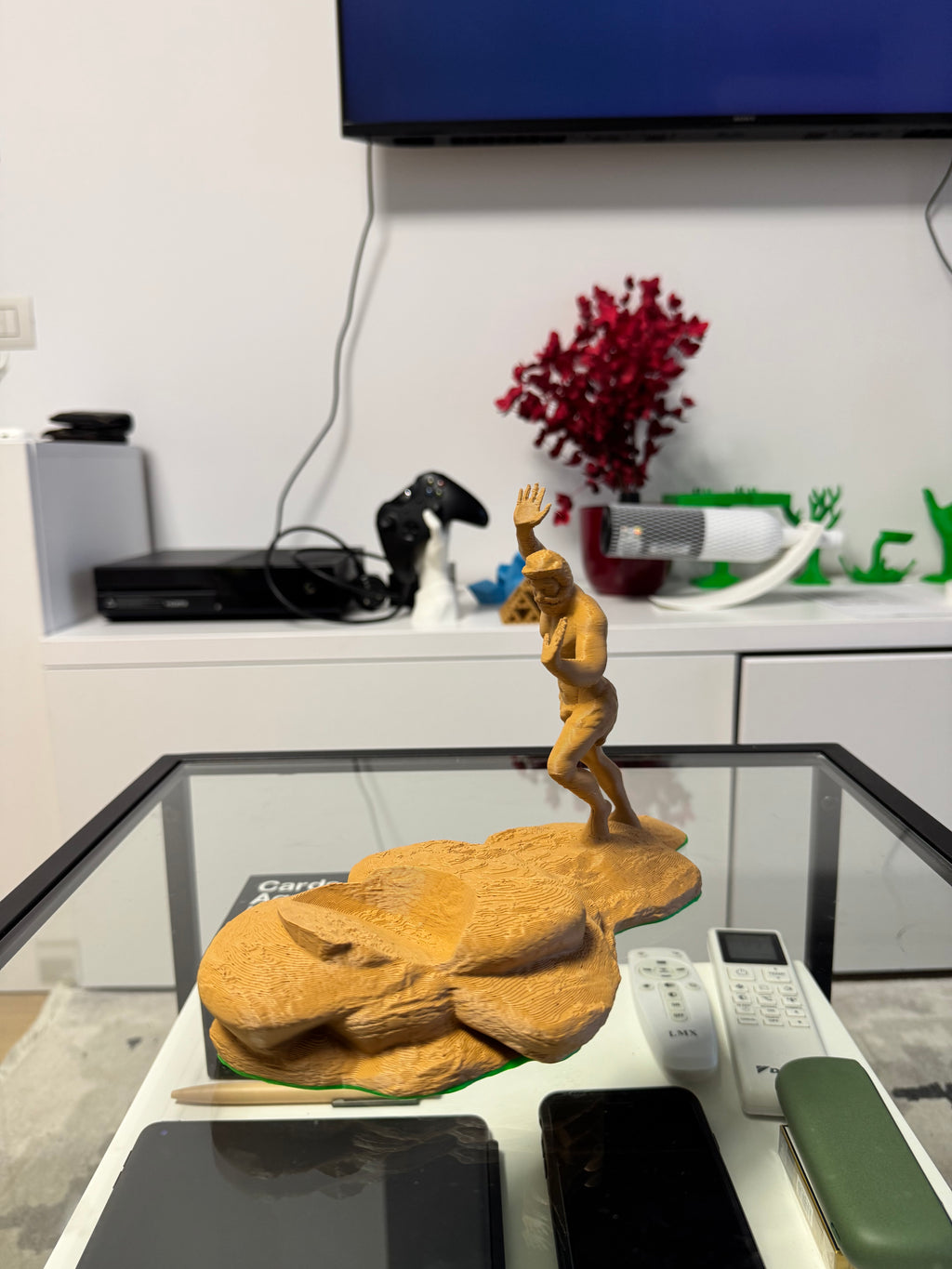 Greek God Wine Bottle Holder