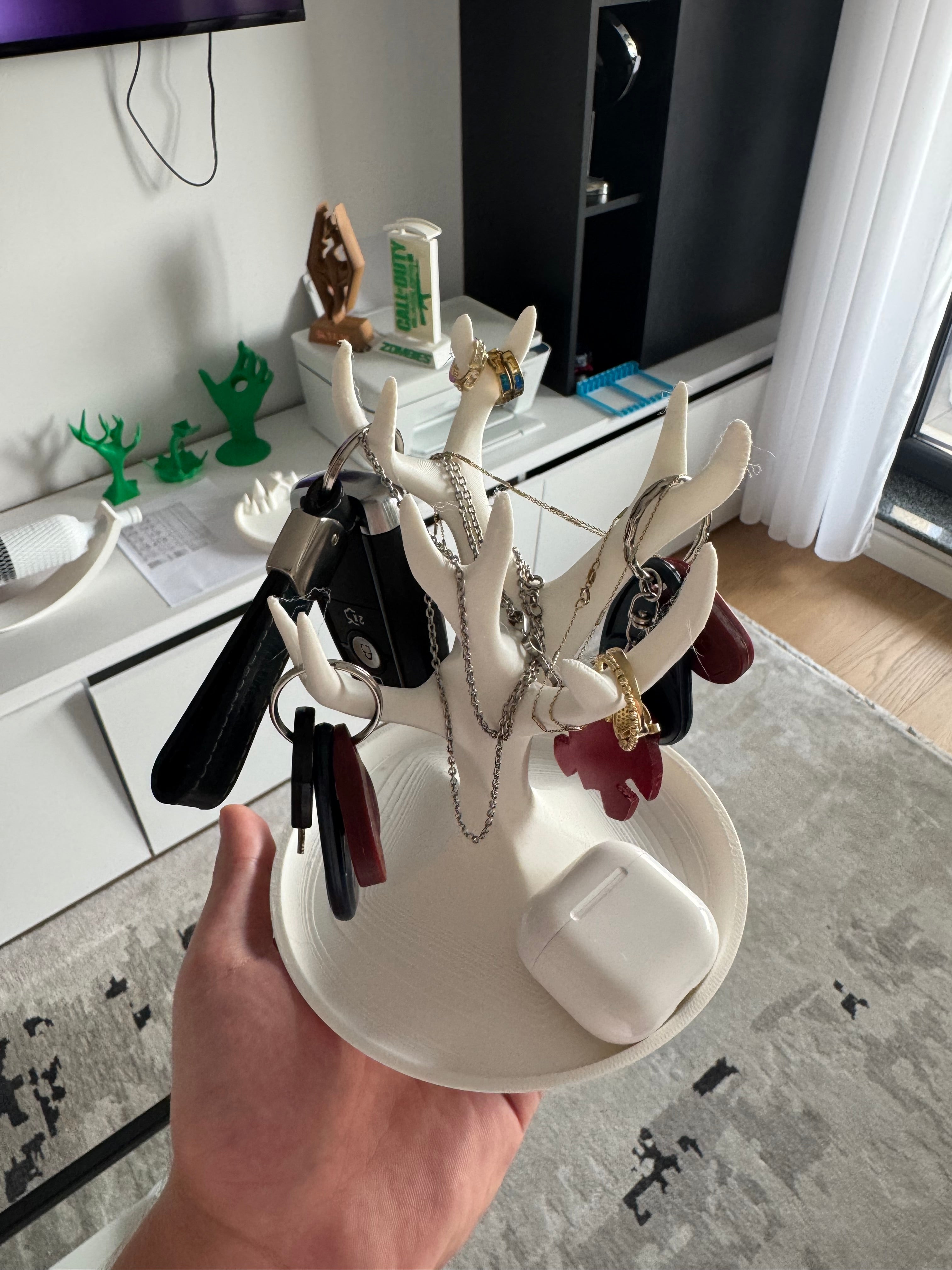 Antler Tree Key & Jewelry Holder