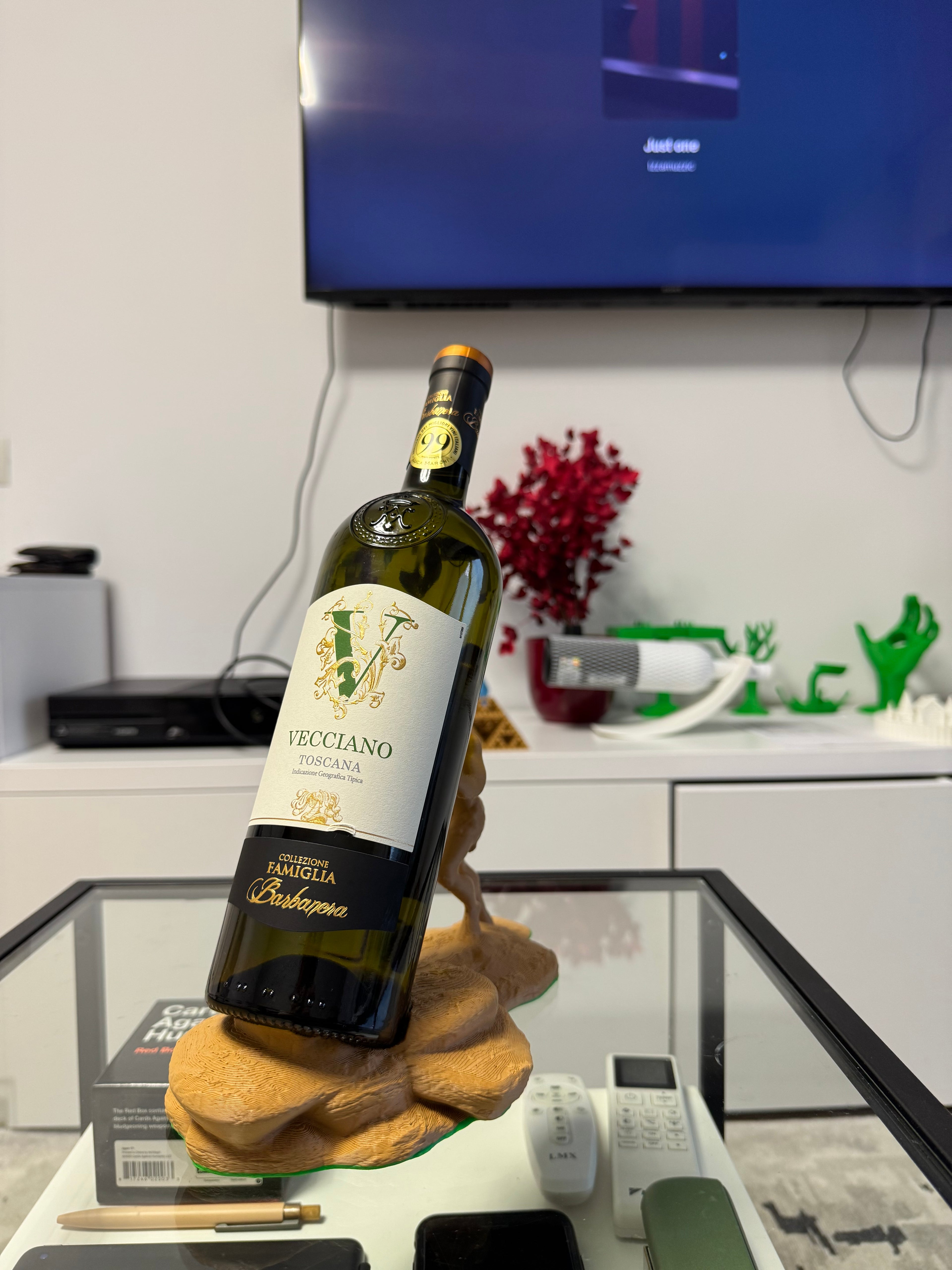 Greek God Wine Bottle Holder