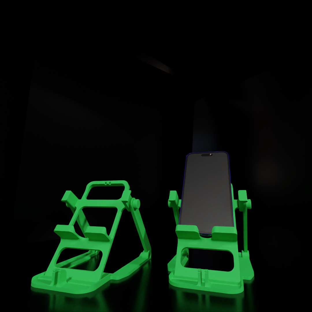 Foldable Phone Stand with Adjustable Support