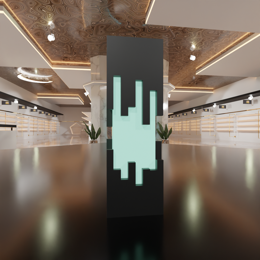 Futuristic Prism Lamp