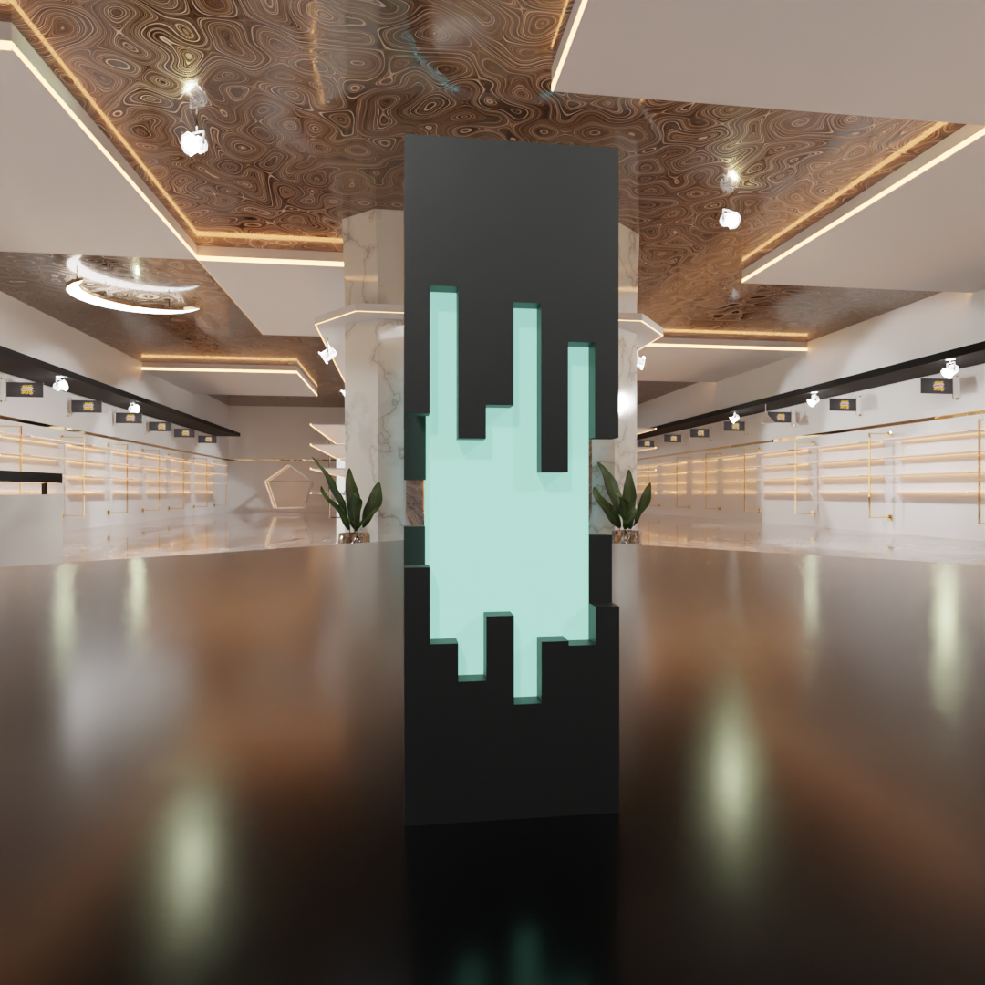 Futuristic Prism Lamp