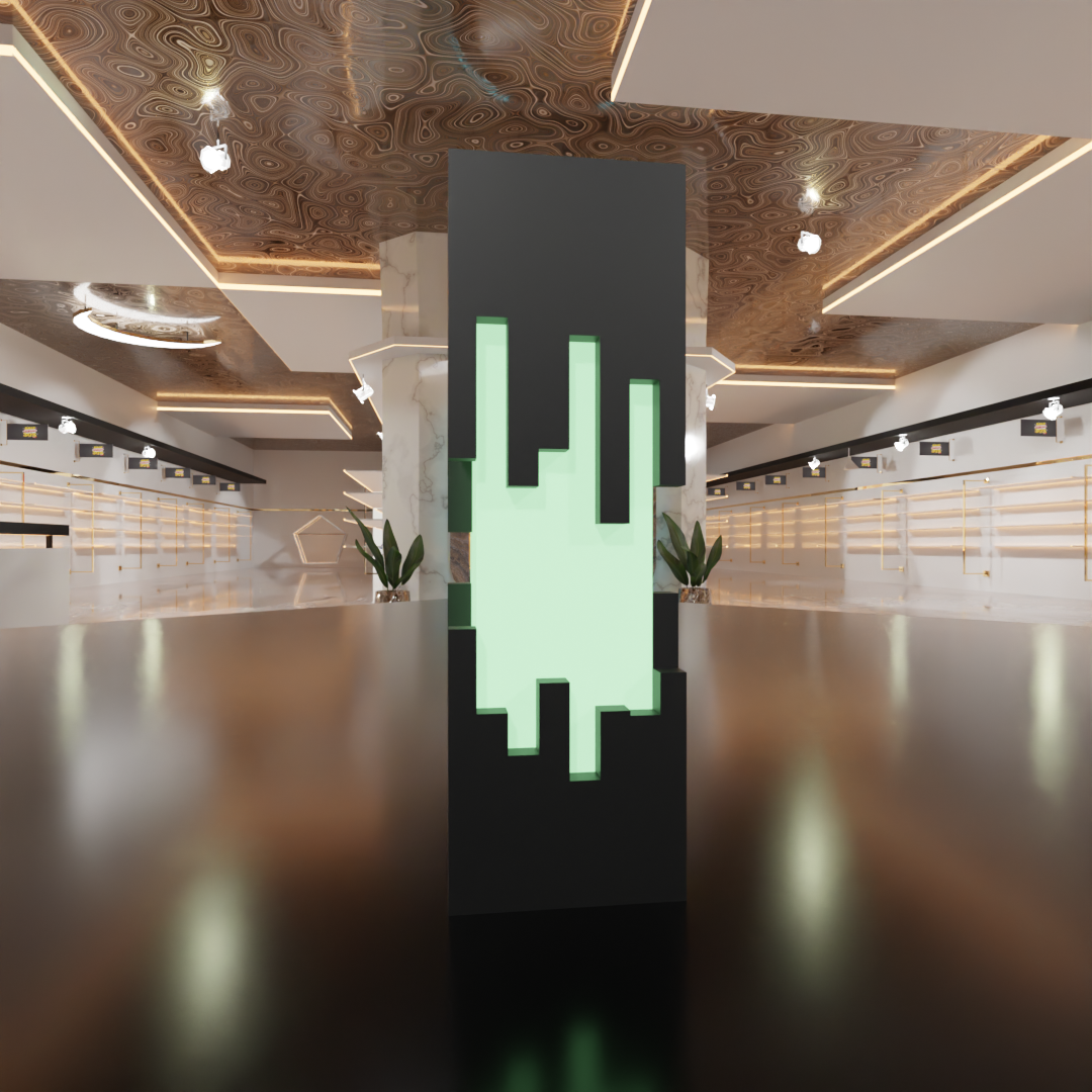 Futuristic Prism Lamp