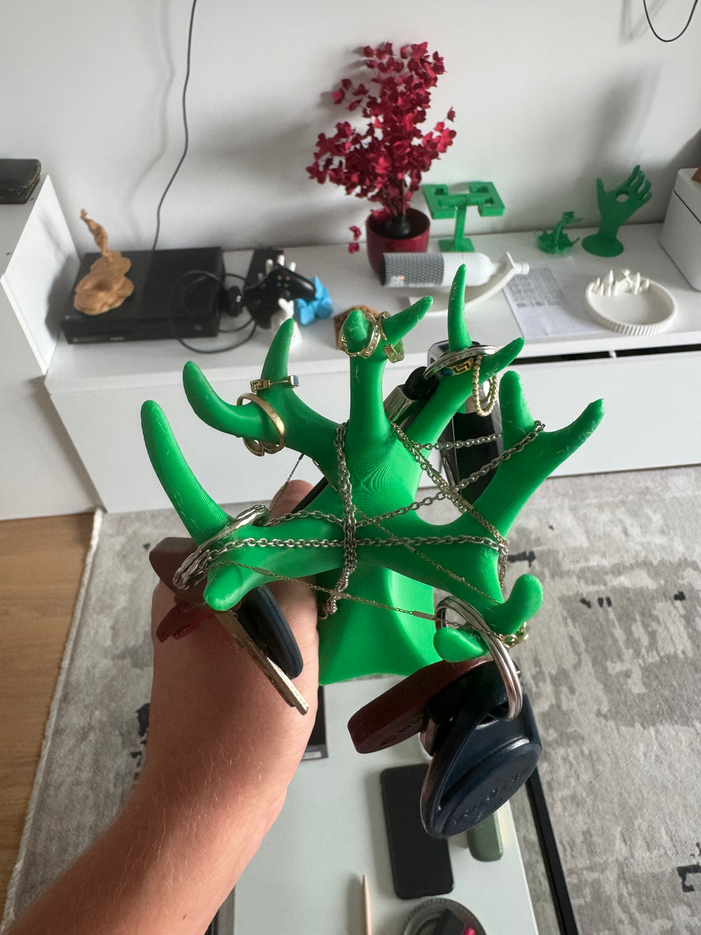 Antler Tree Key & Jewelry Stand