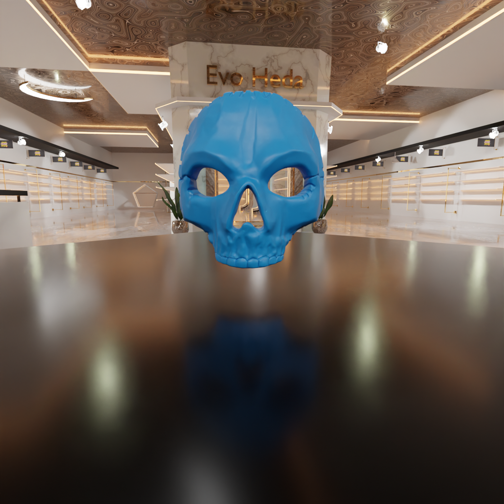 Ghost COD Game Character Mask