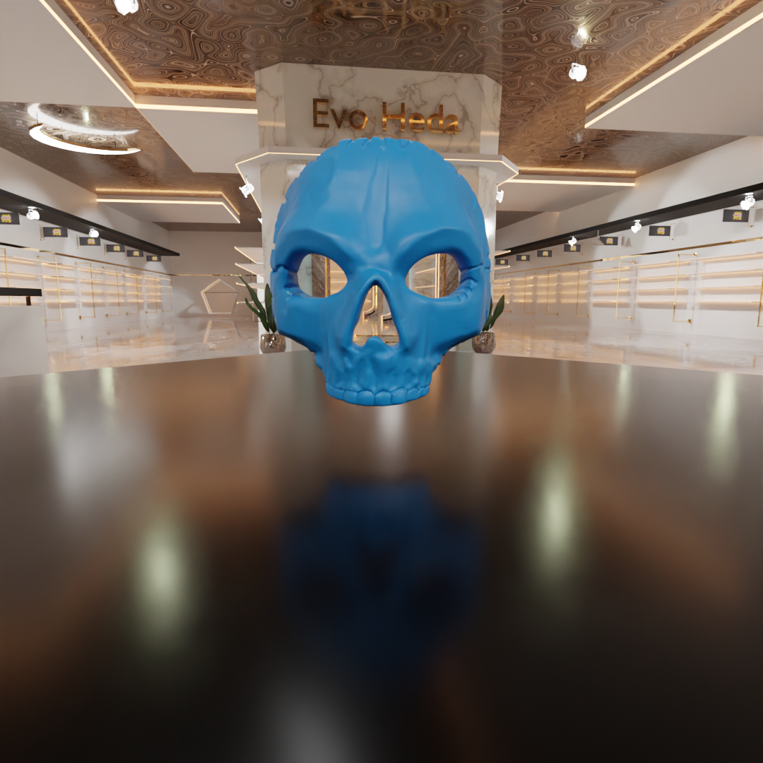 Ghost COD Game Character Mask