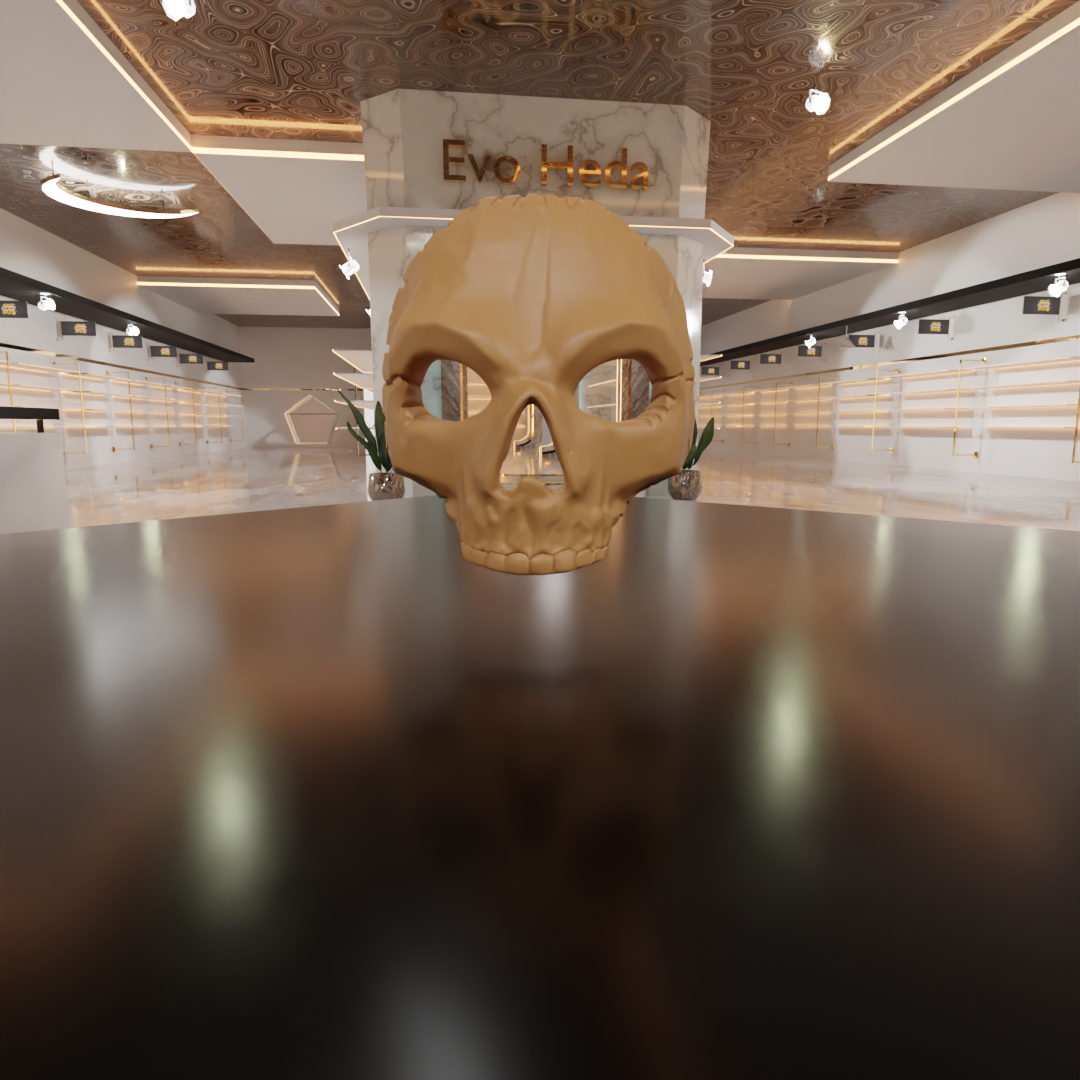 Ghost COD Game Character Mask