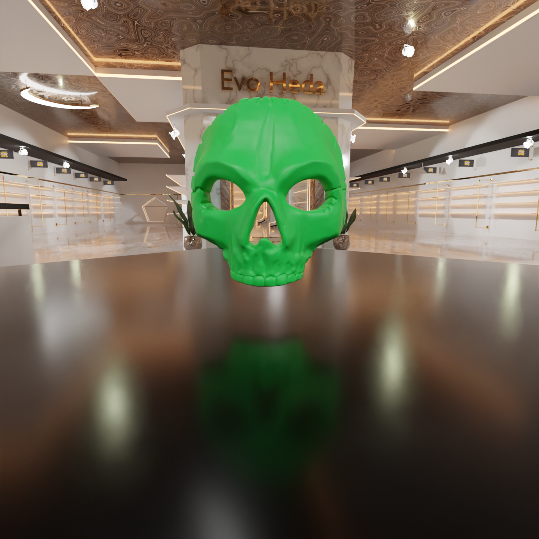 Ghost COD Game Character Mask