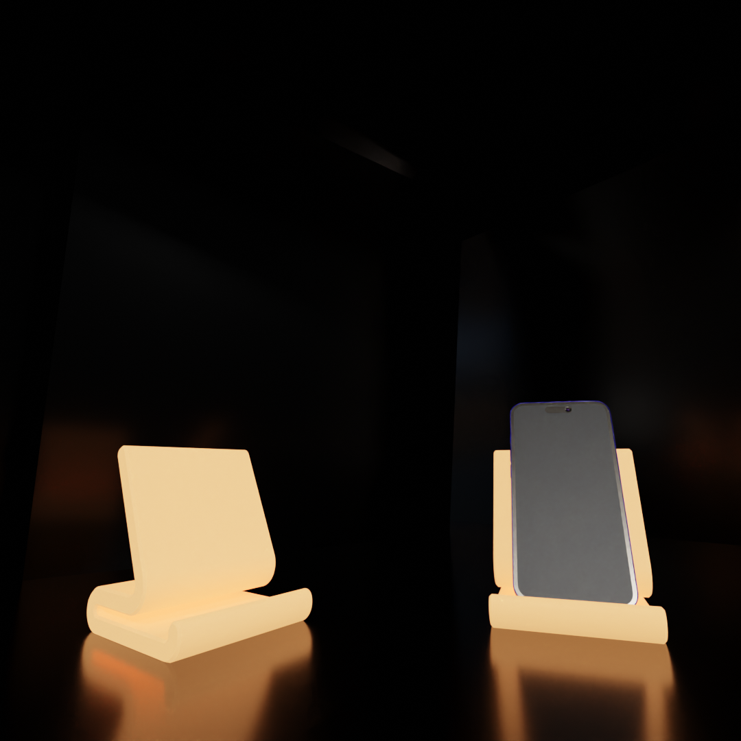 Modern Curve Phone Stand