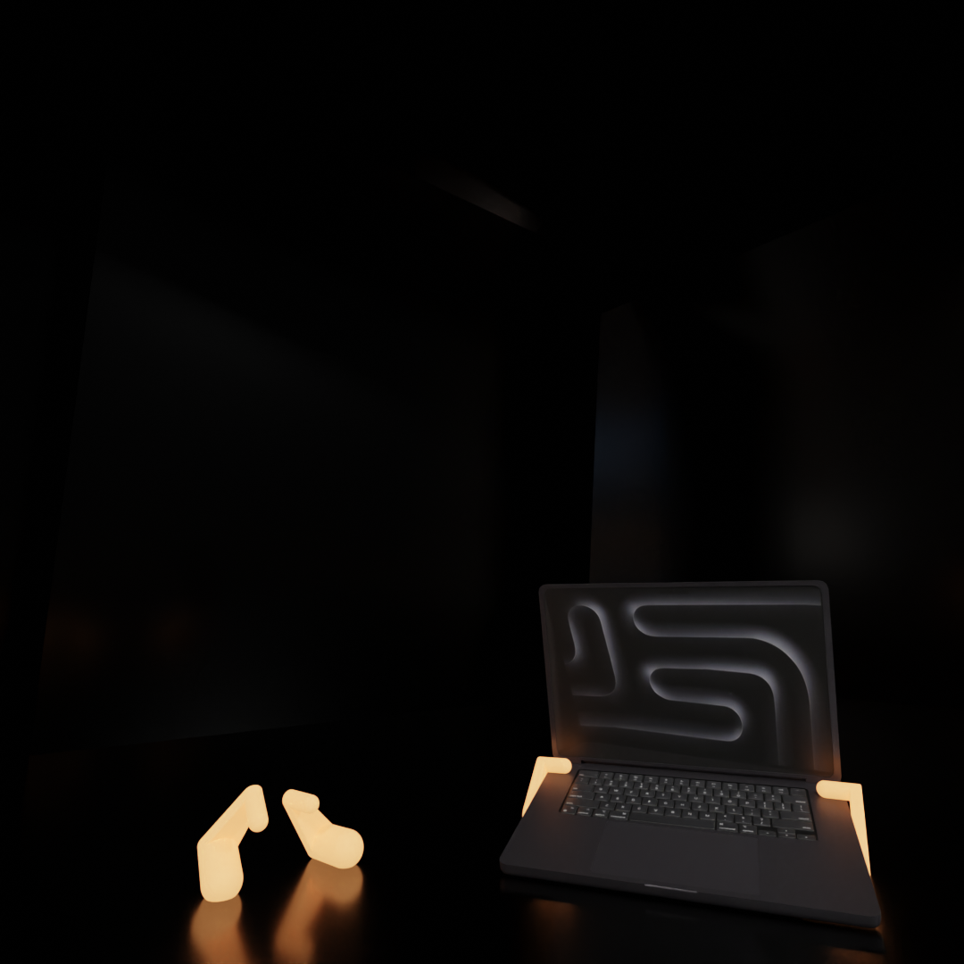 Compact Laptop Stand