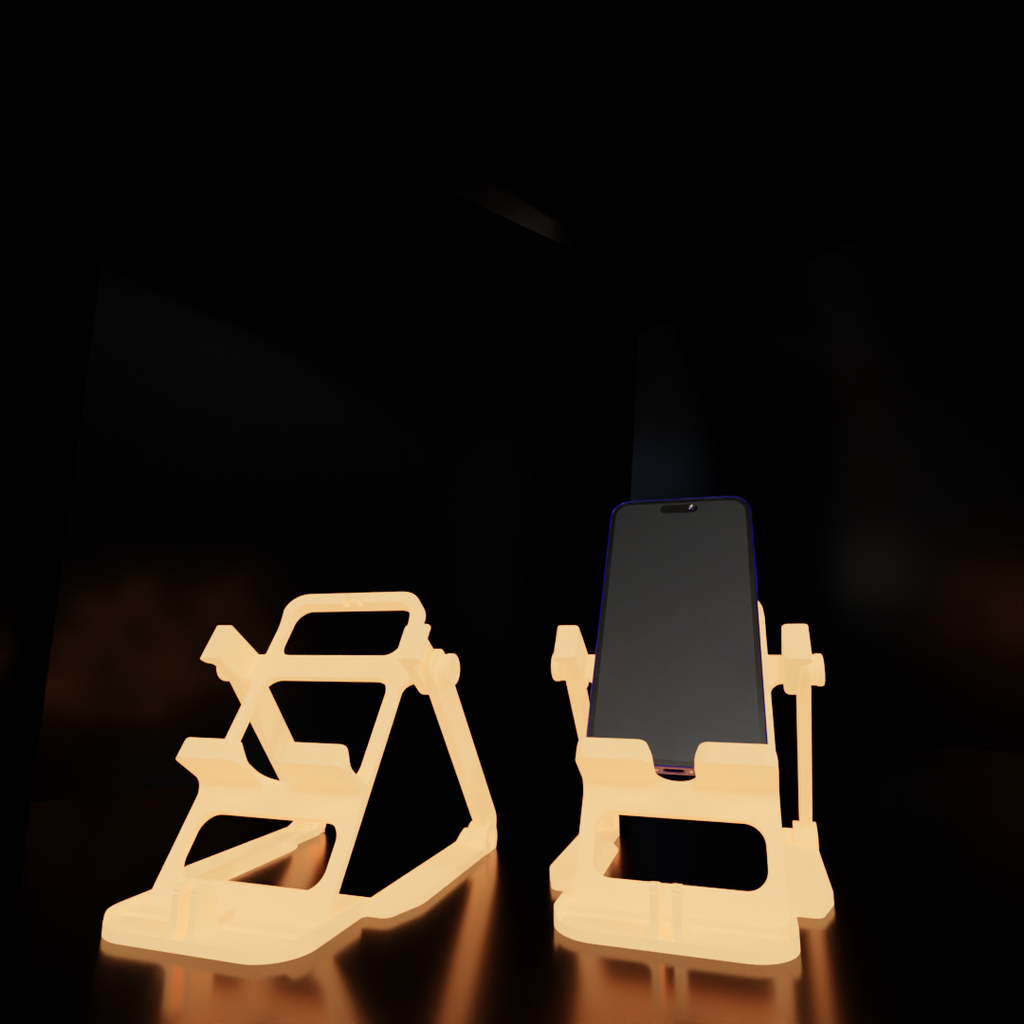 Foldable Phone Stand with Adjustable Support