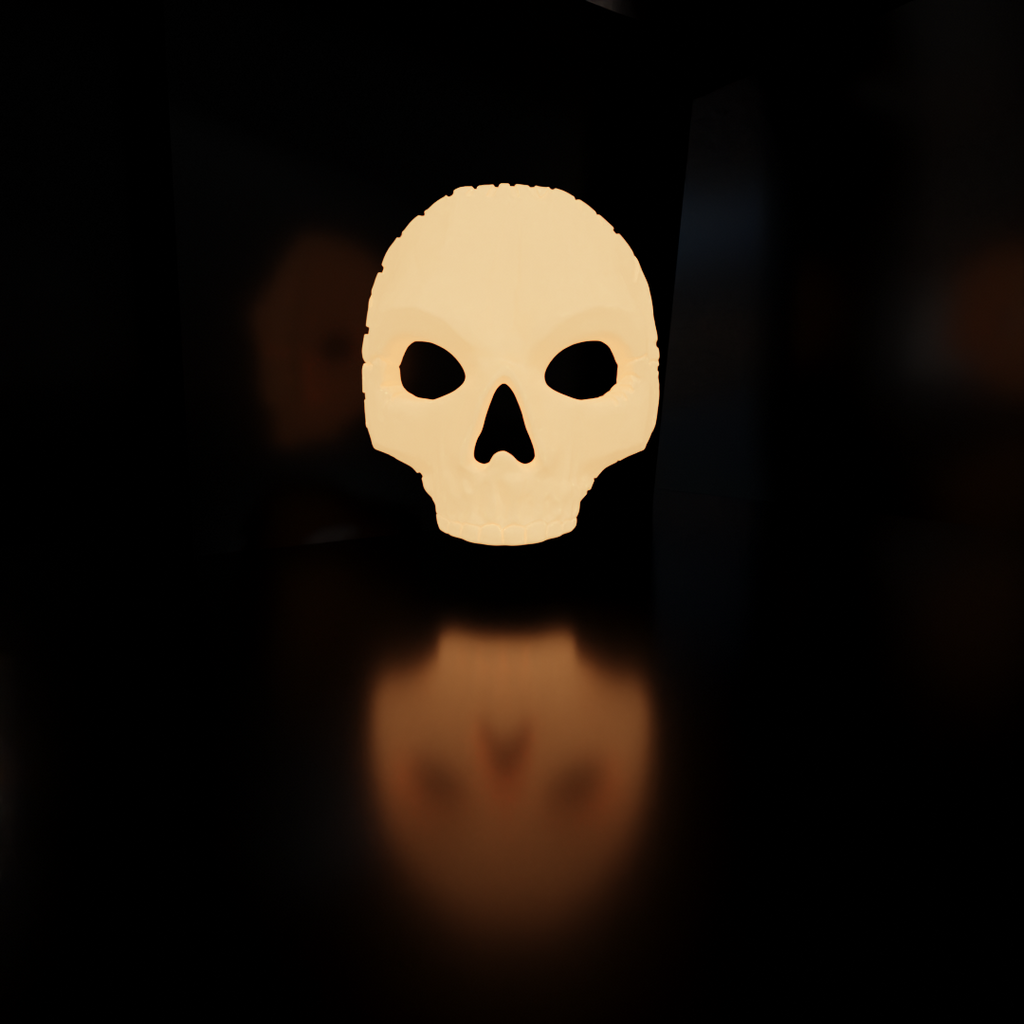 Ghost COD Game Character Mask