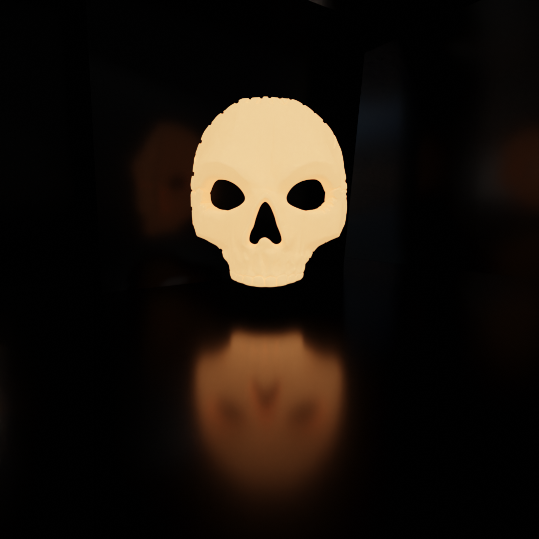 Ghost COD Game Character Mask