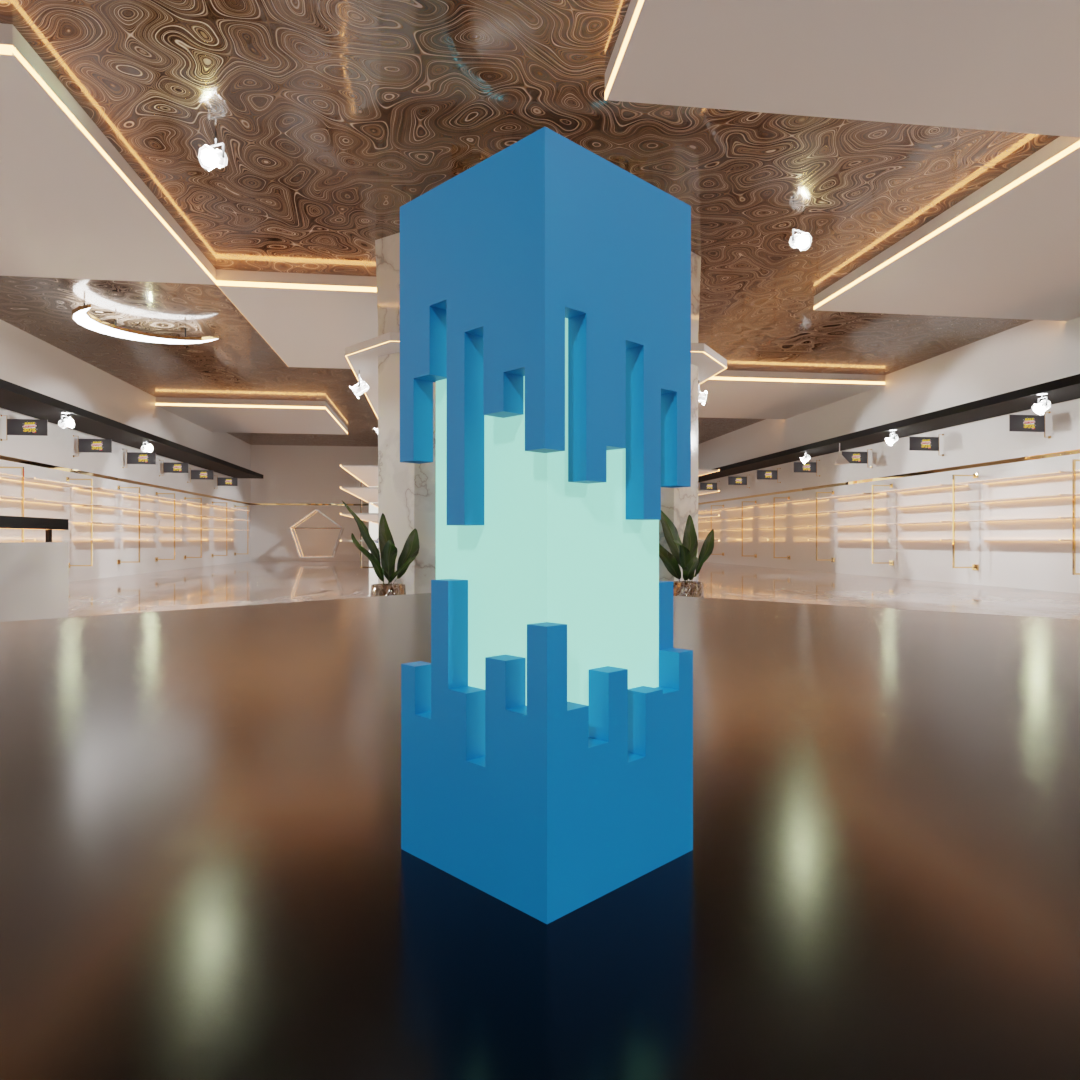 Futuristic Prism Lamp