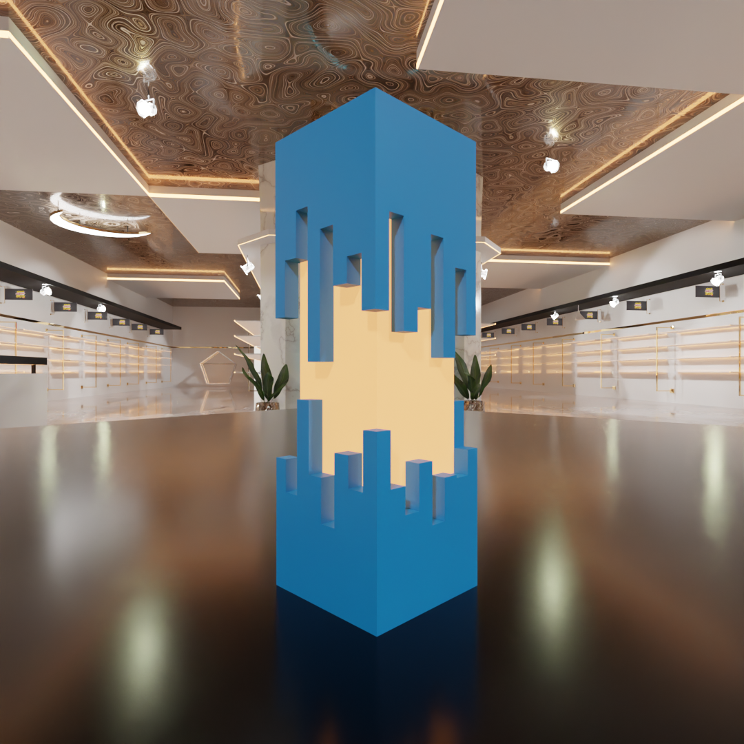 Futuristic Prism Lamp