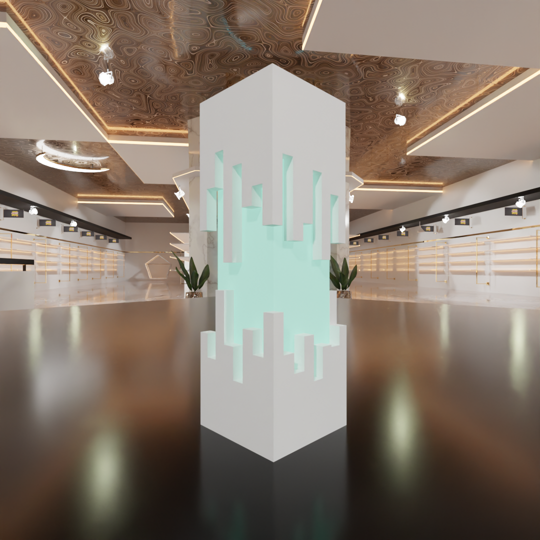 Futuristic Prism Lamp