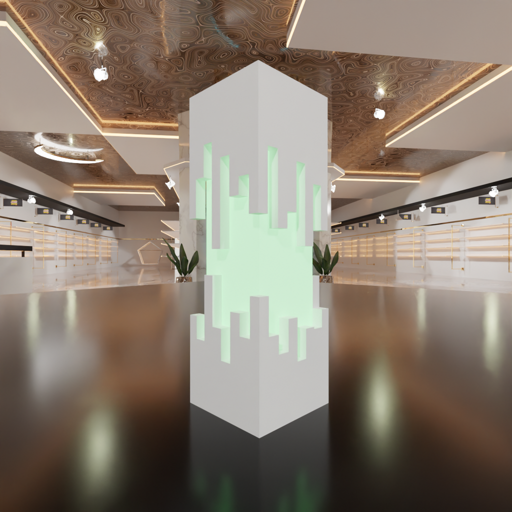 Futuristic Prism Lamp