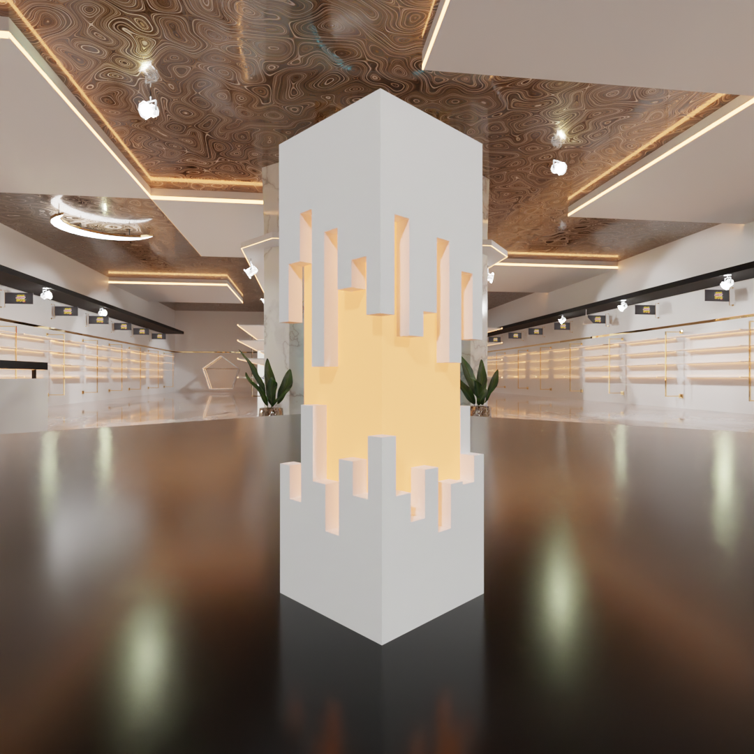 Futuristic Prism Lamp