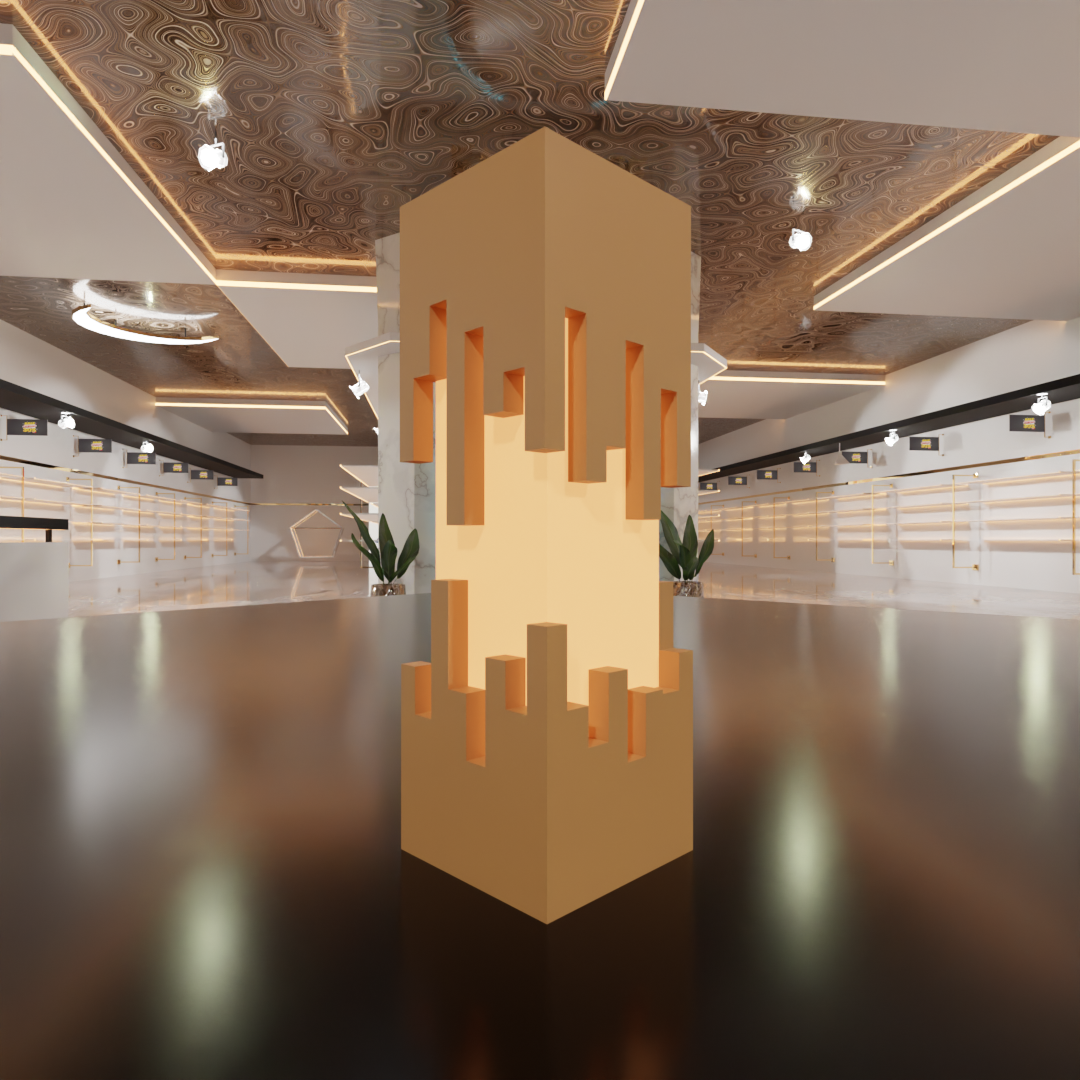 Futuristic Prism Lamp