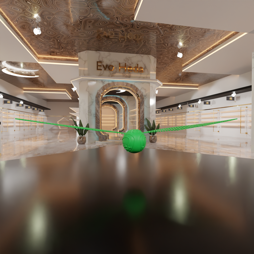 Snitch With Flexible Wings