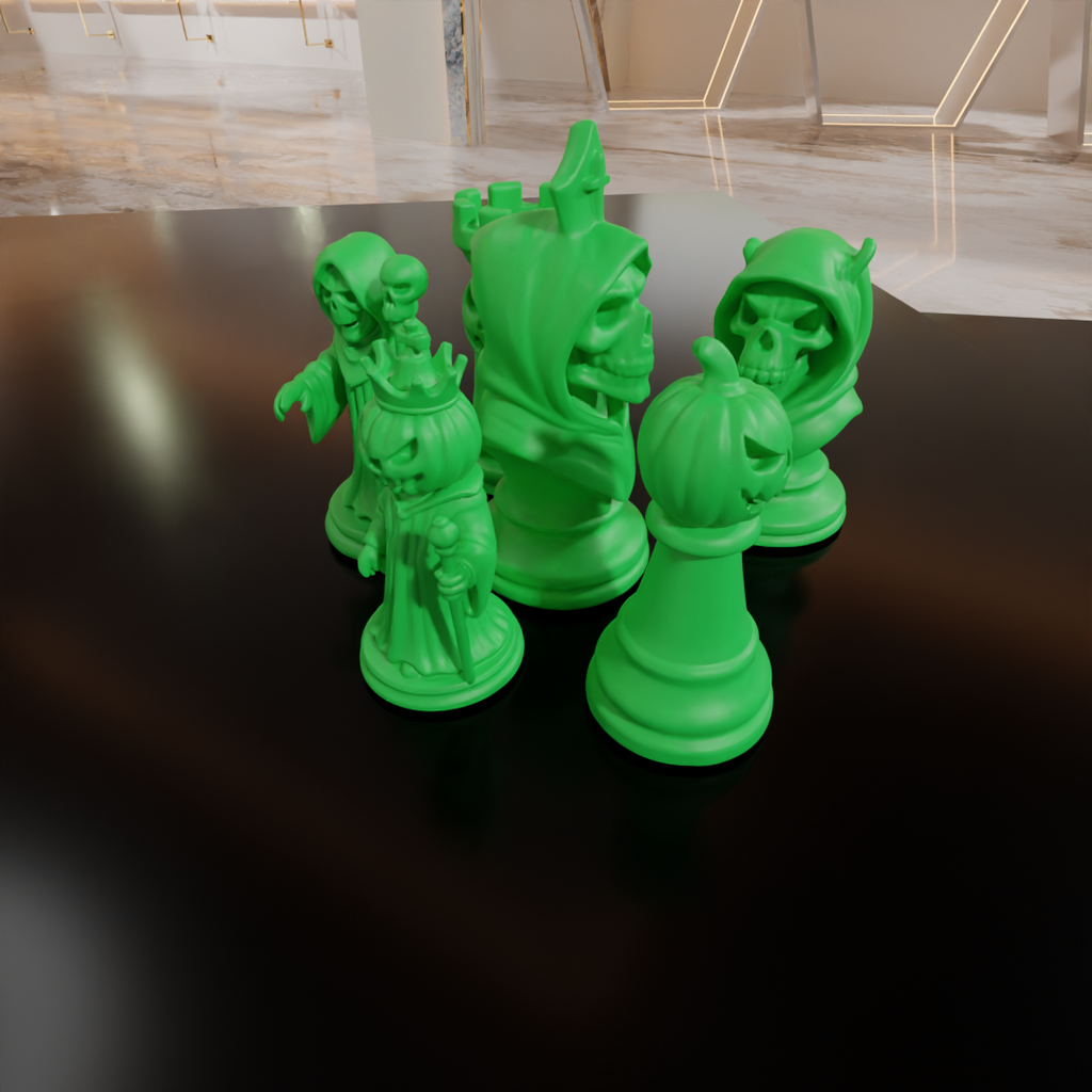 Halloween Horror Chess Set