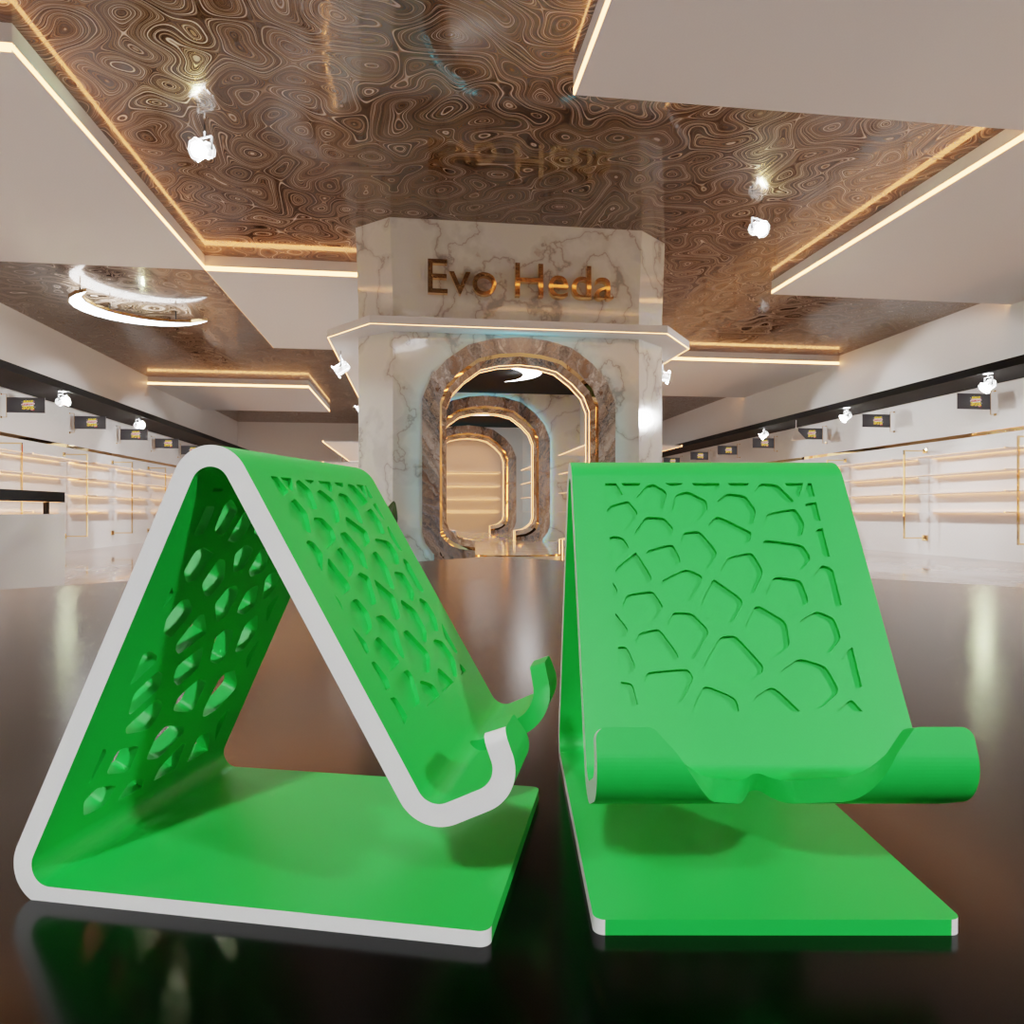 Mobile Phone Stand with Charging Cable Slot