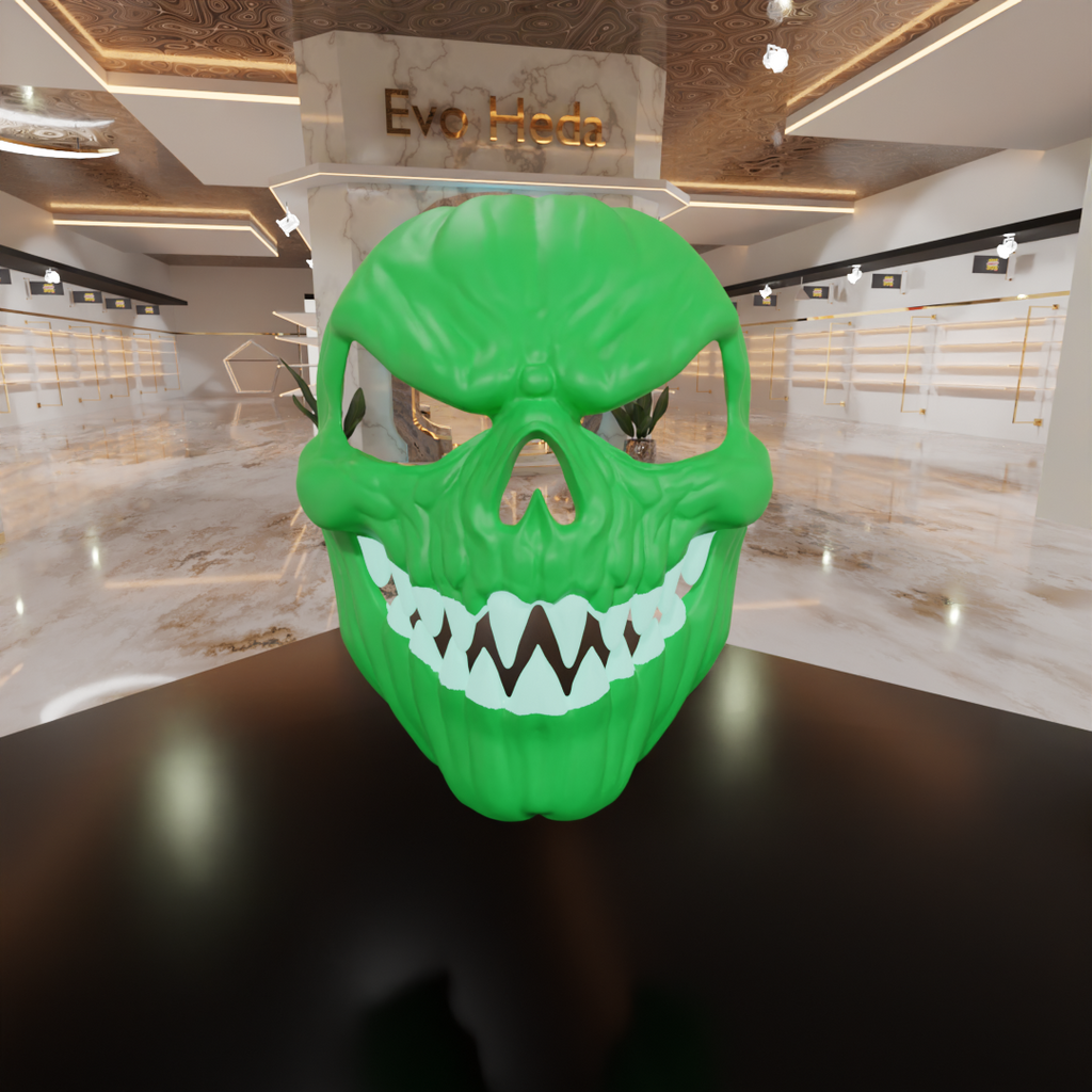 Evil Pumpkin Mask