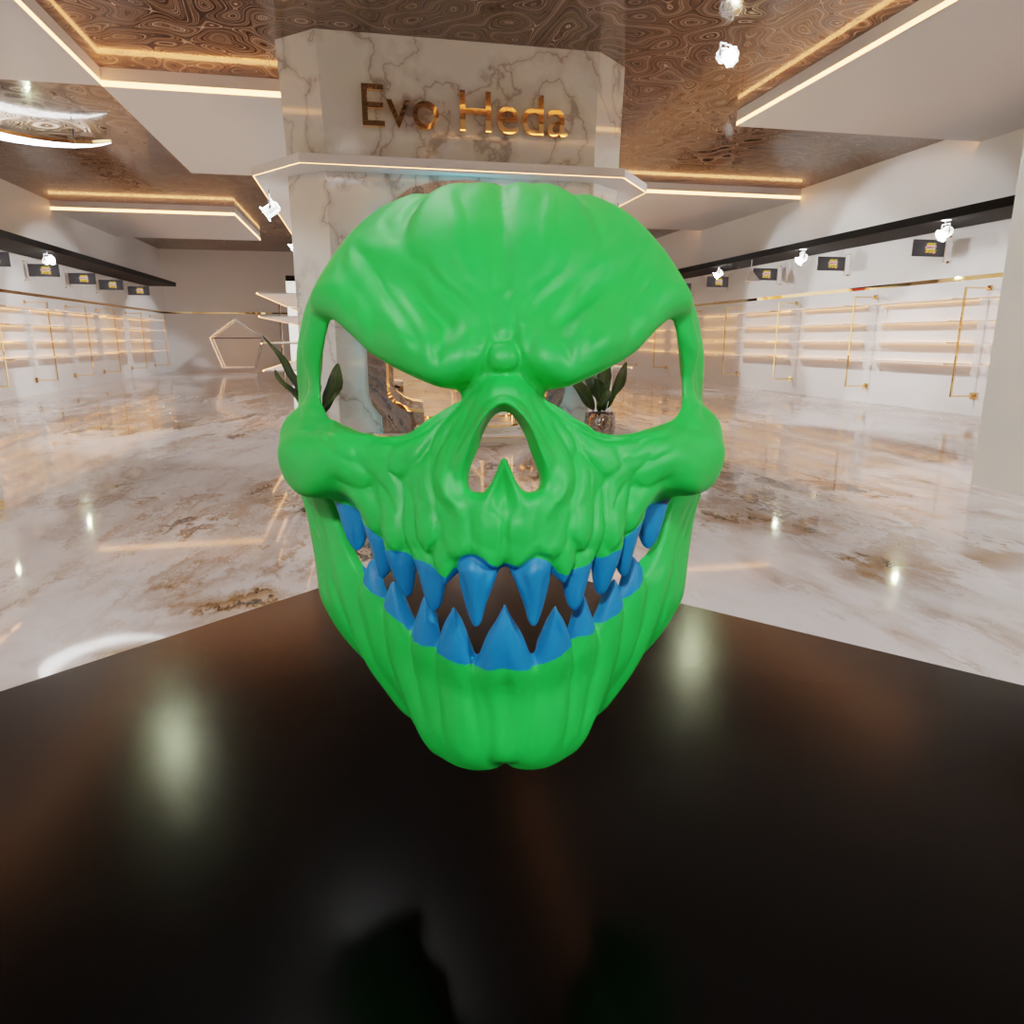 Evil Pumpkin Mask