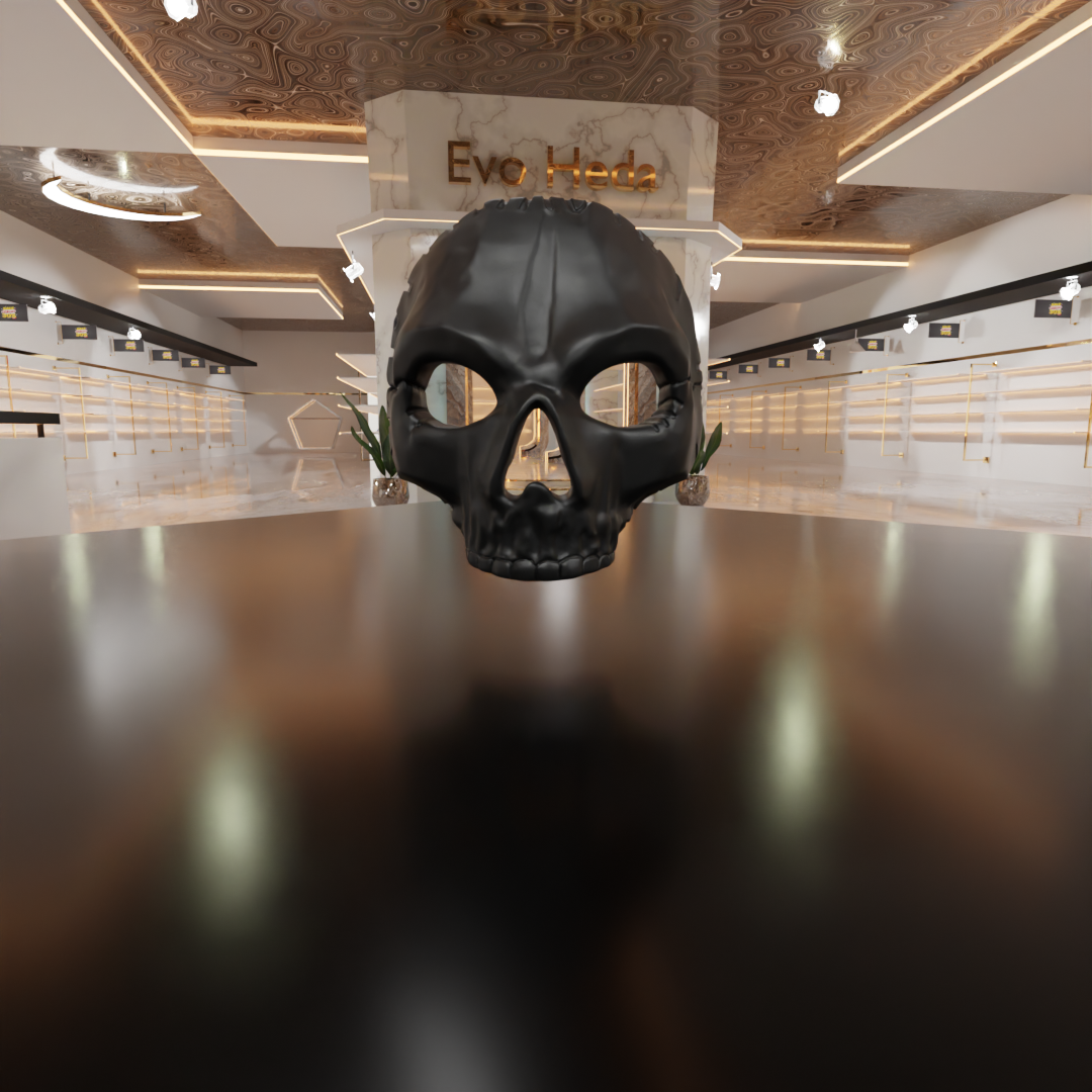 Ghost COD Game Character Mask