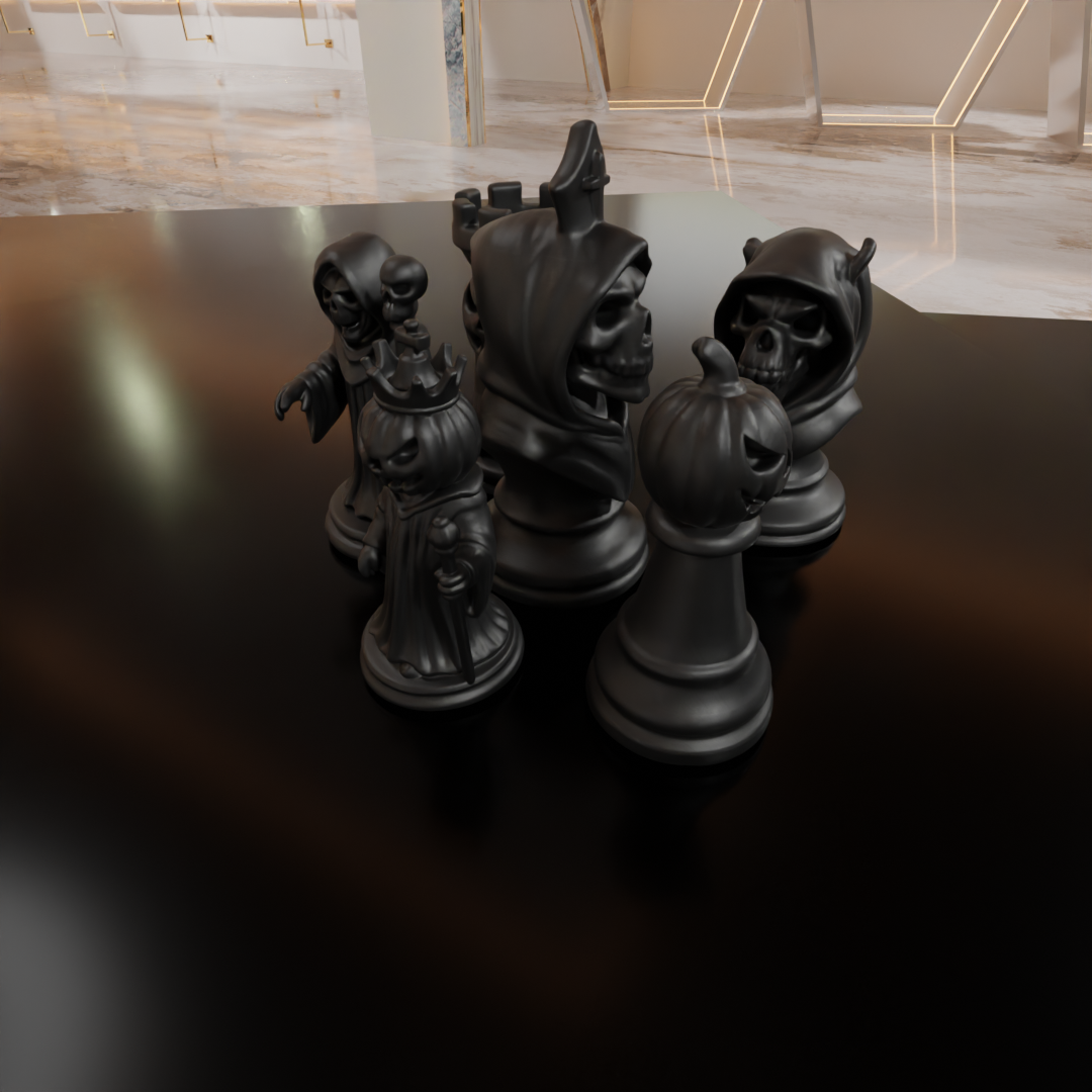 Halloween Horror Chess Set