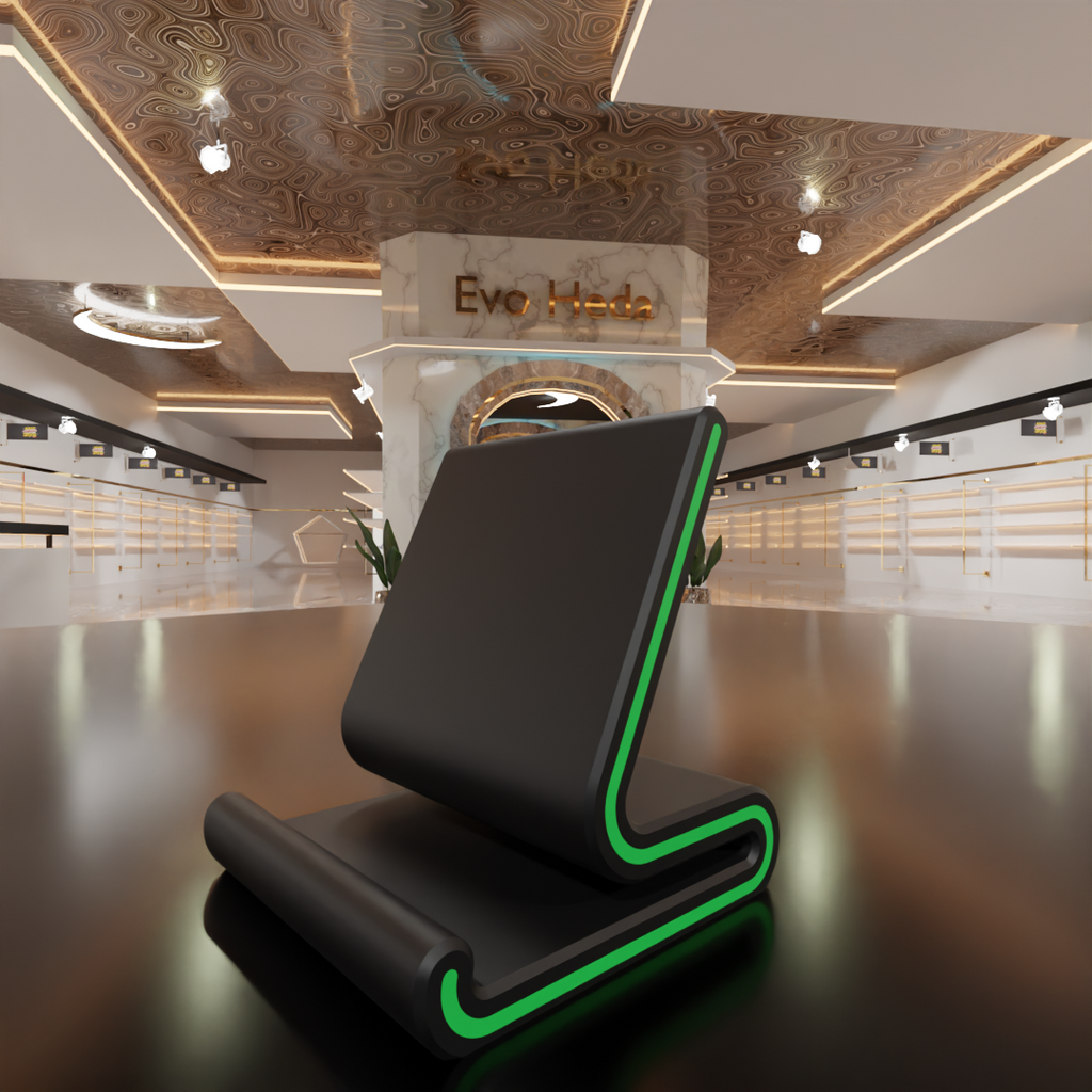 Modern Curve Phone Stand