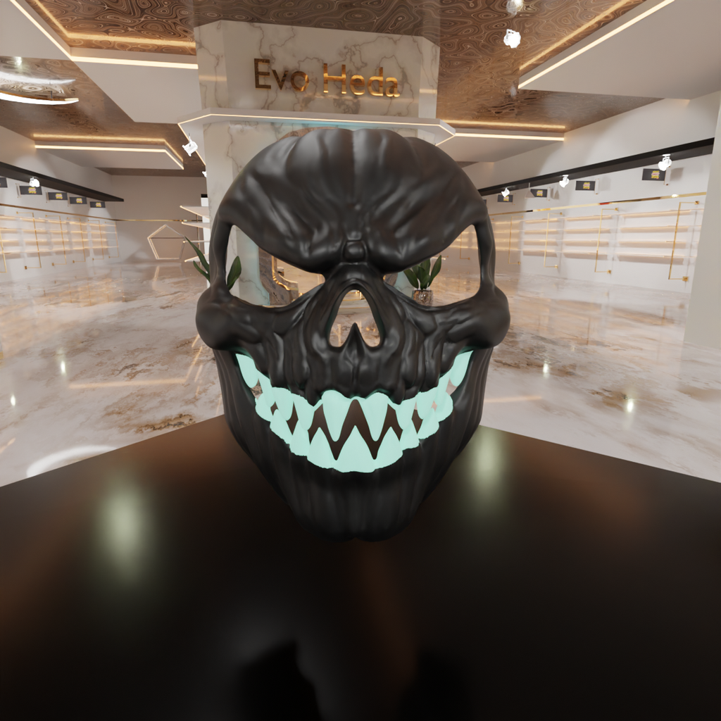 Evil Pumpkin Mask