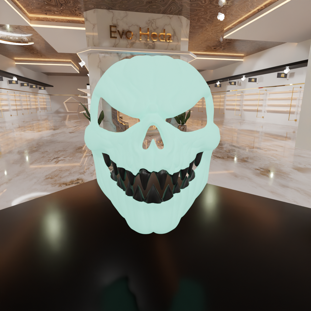 Evil Pumpkin Mask
