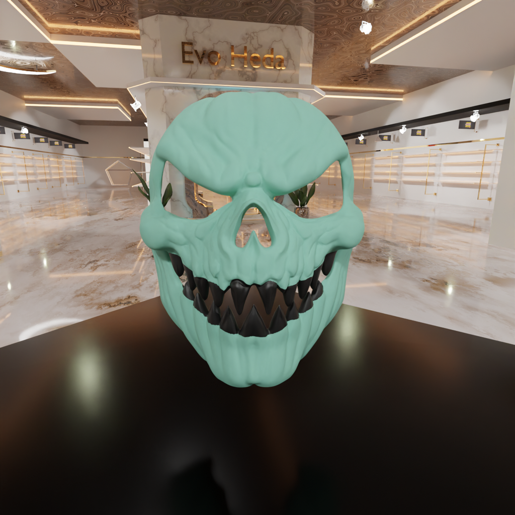 Evil Pumpkin Mask