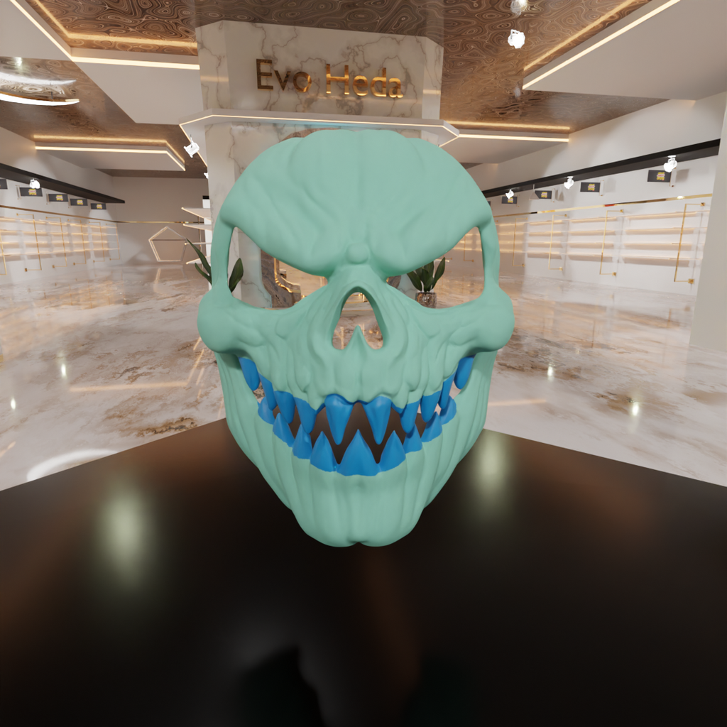 Evil Pumpkin Mask