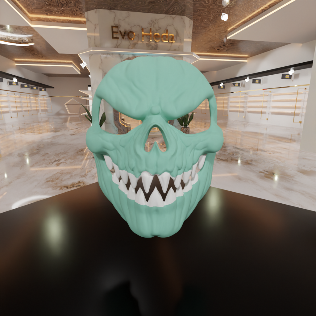 Evil Pumpkin Mask