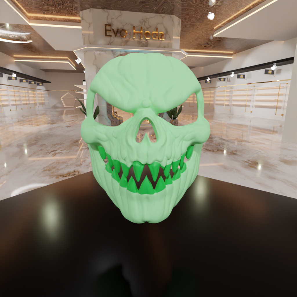 Evil Pumpkin Mask