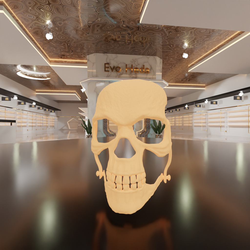 Movable Jaw Skull Mask