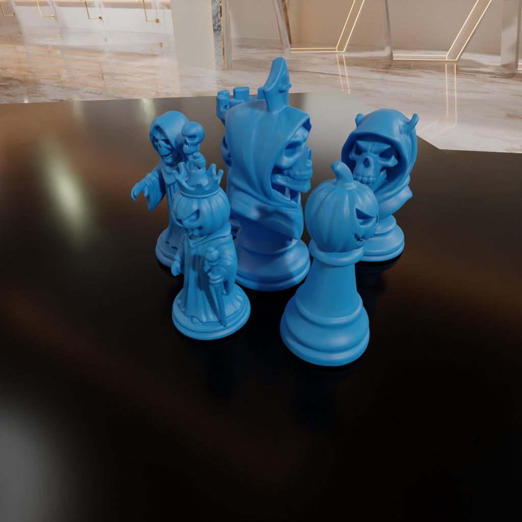 Halloween Horror Chess Set