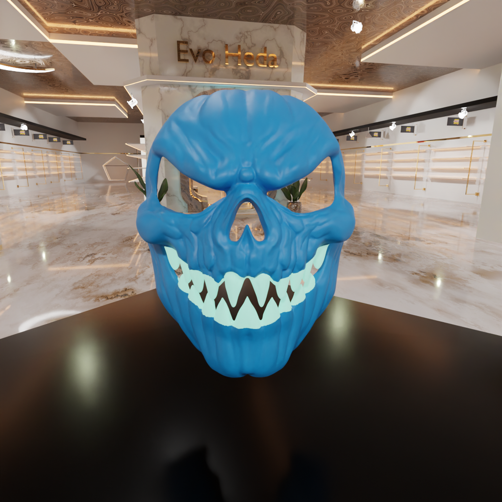 Evil Pumpkin Mask