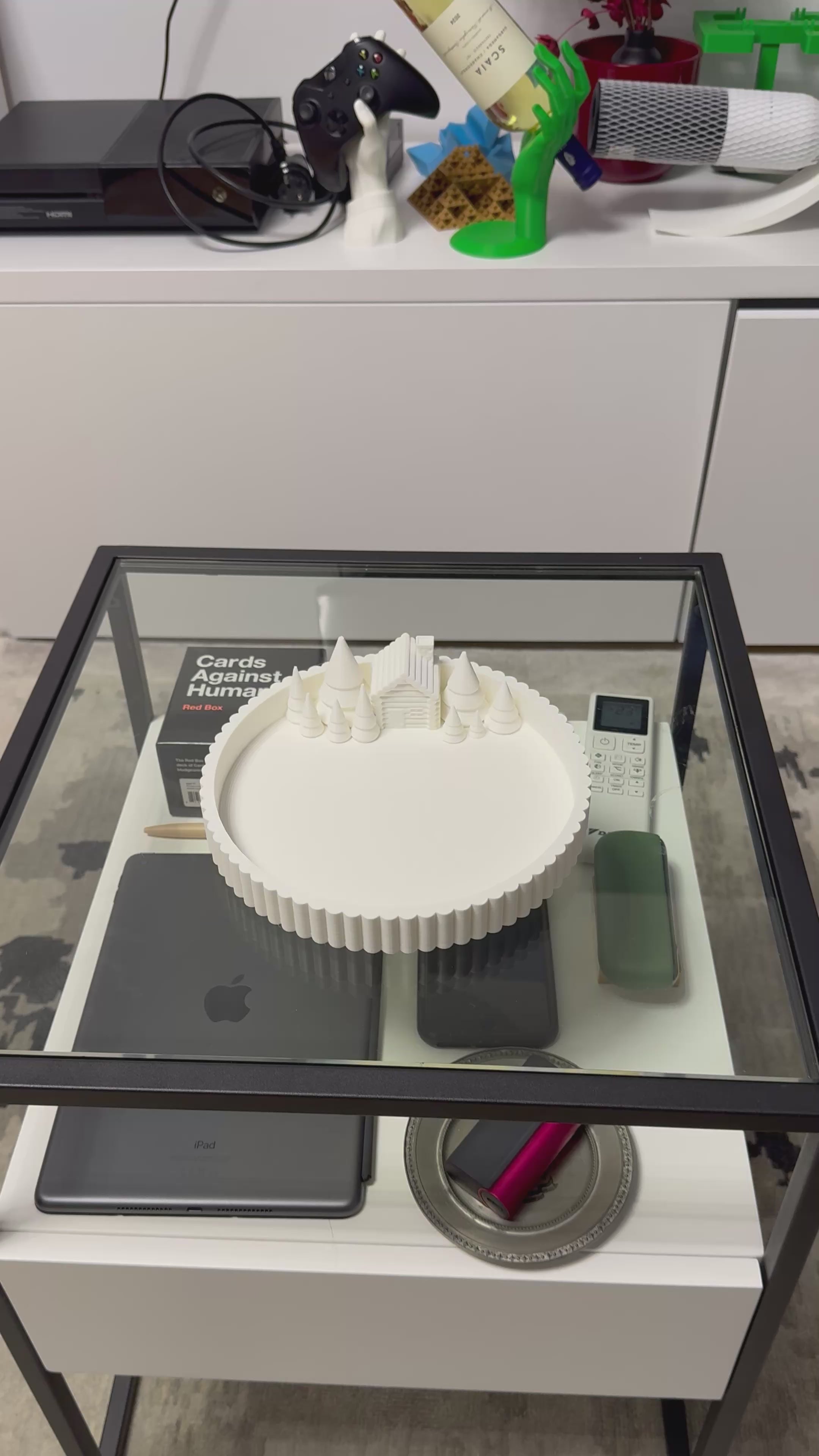 Christmas Village Display Tray