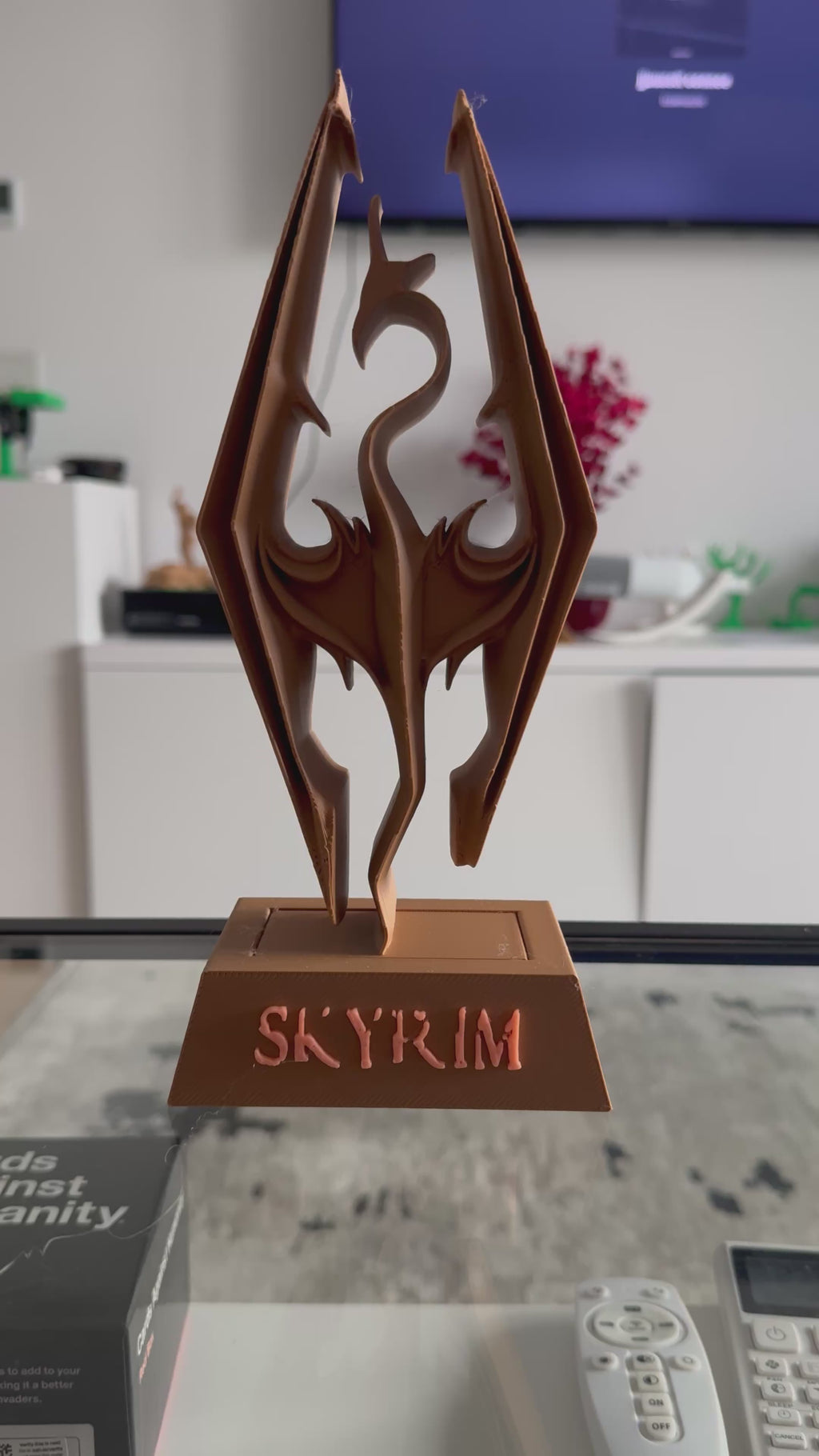 Skyrim Headset Stand