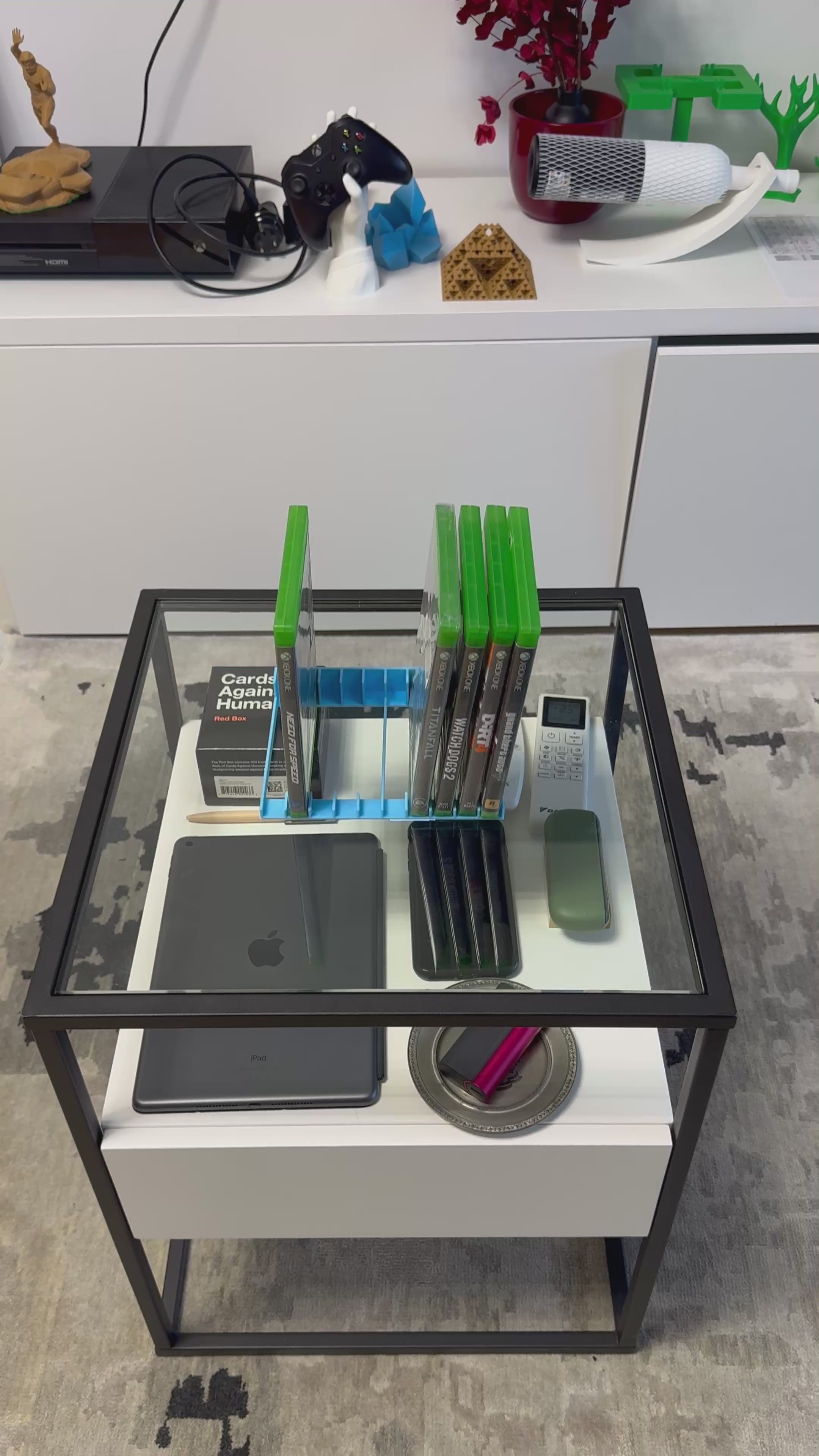 Vertical Game Case Stand