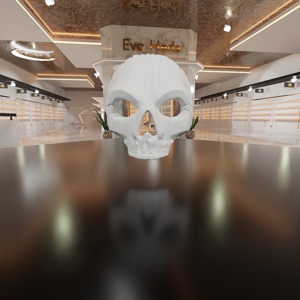 Ghost COD Game Character Mask