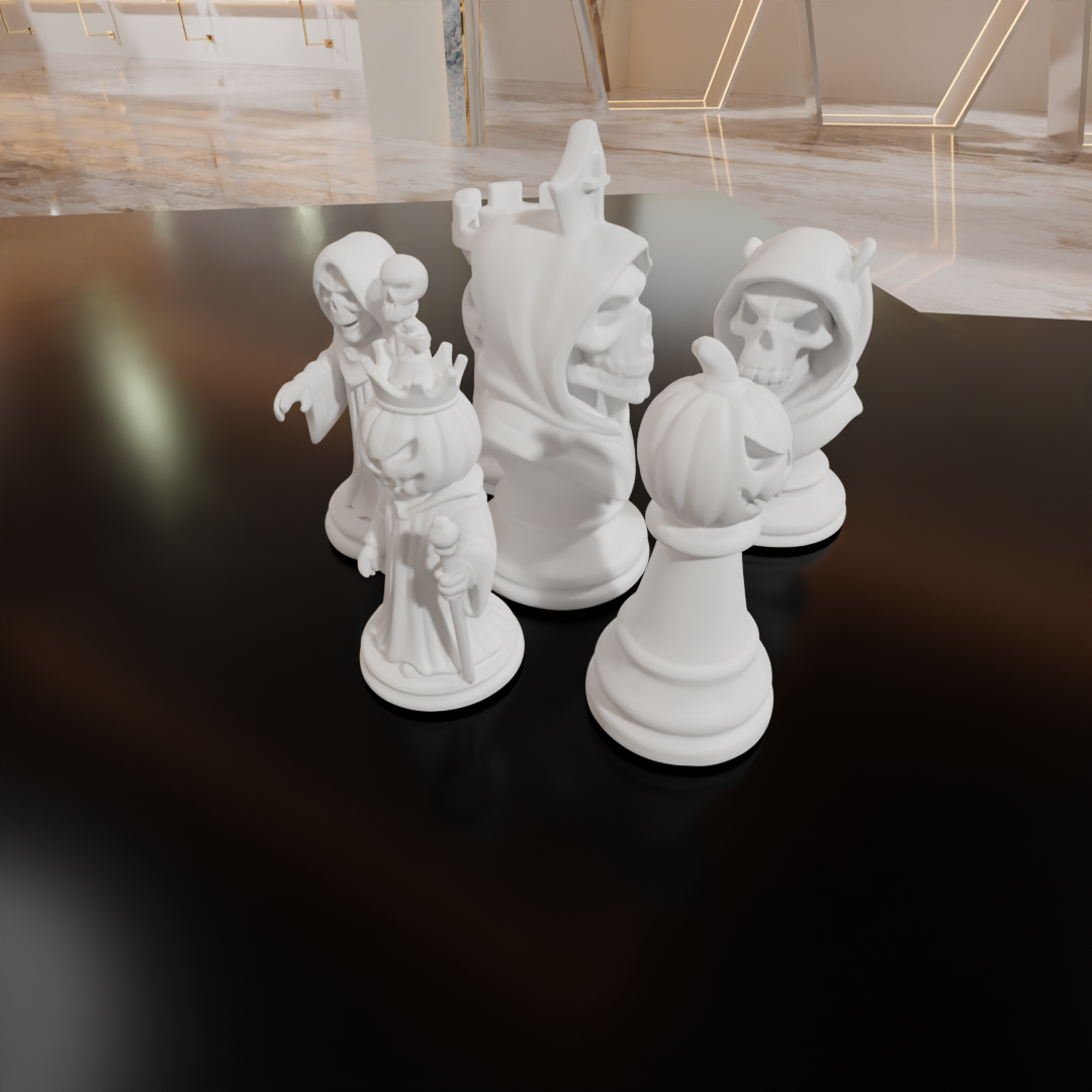 Halloween Horror Chess Set