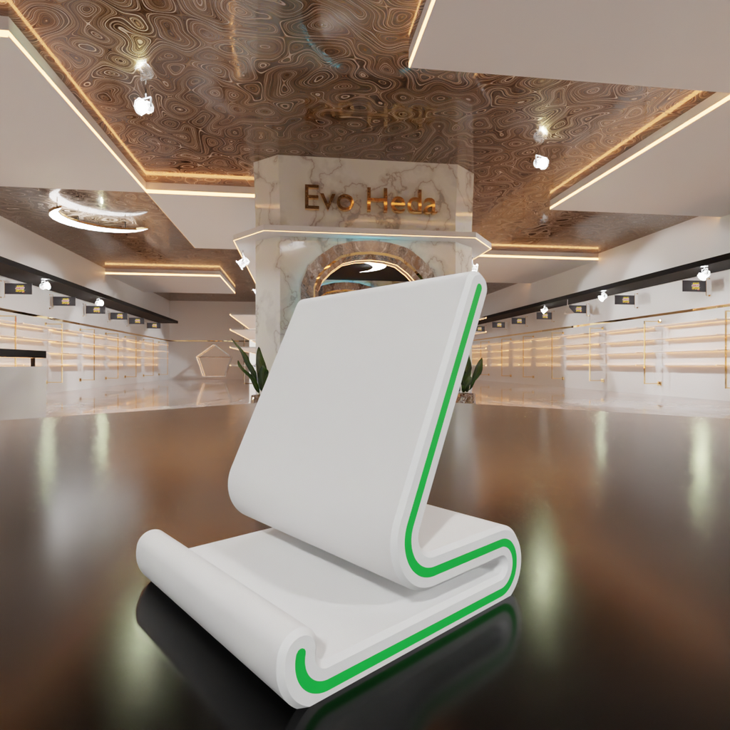 Modern Curve Phone Stand