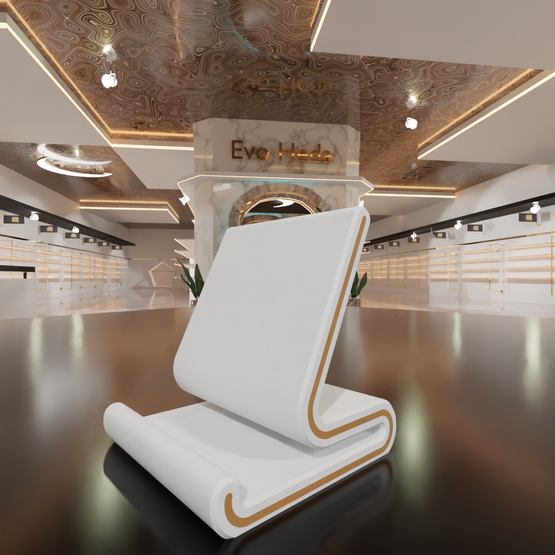 Modern Curve Phone Stand